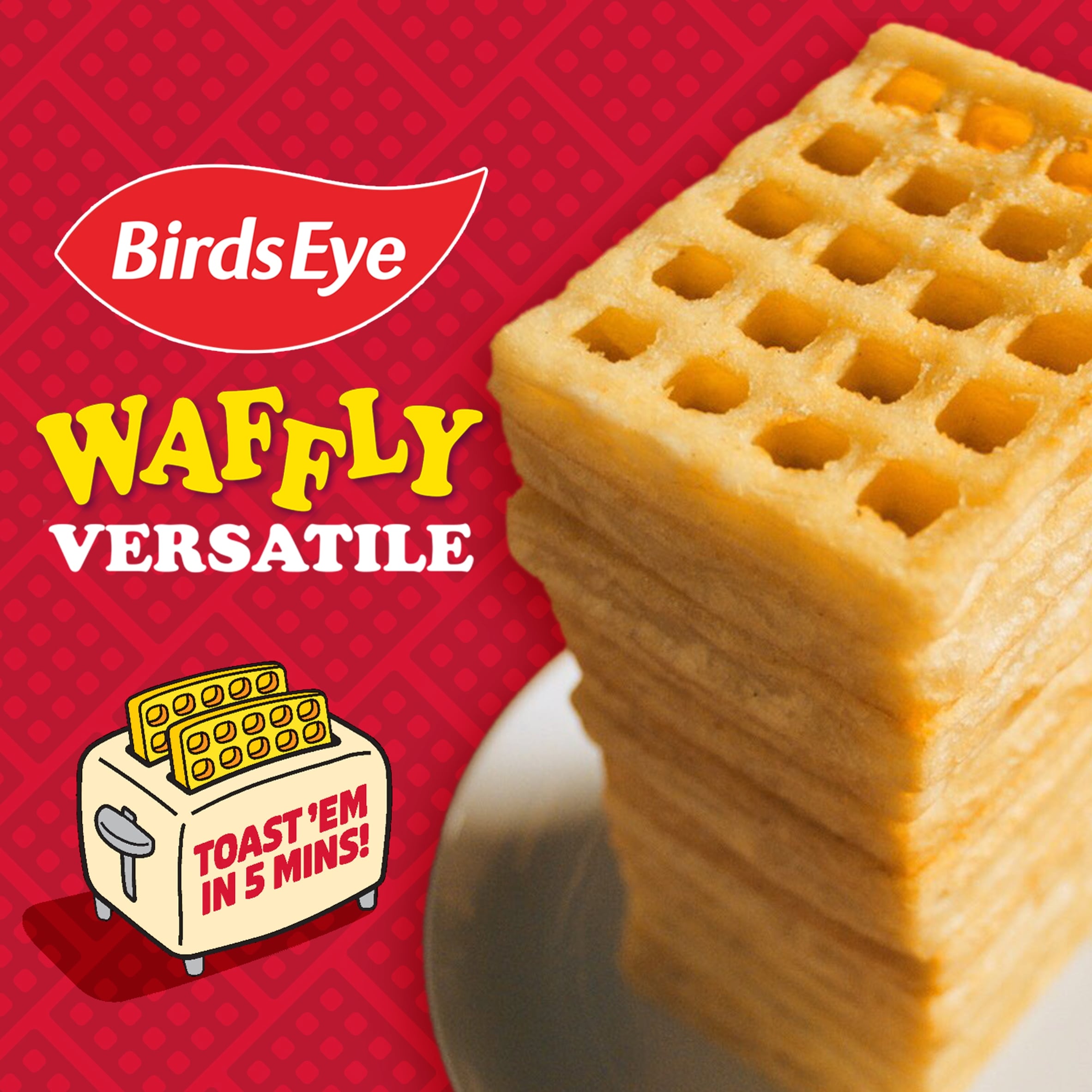 Birds Eye 18 Potato Waffles 1.02Kg thumbnail 3