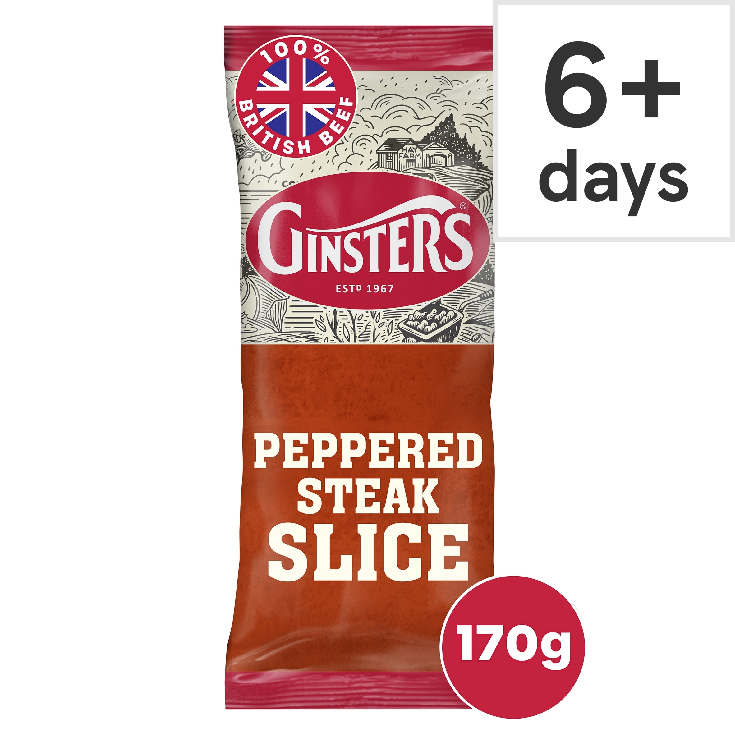 Ginsters Pepper Steak Slice
