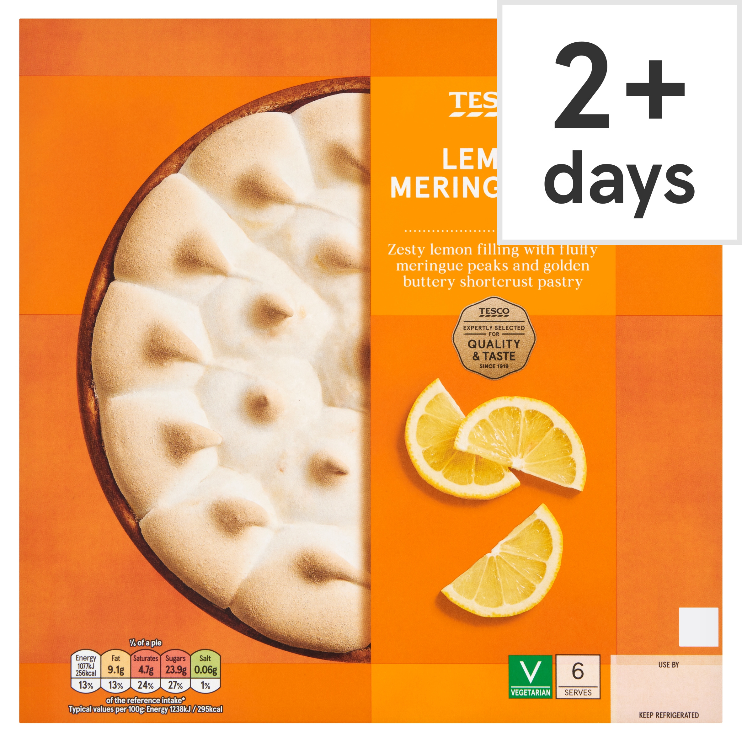Tesco Lemon Meringue Pie 520G