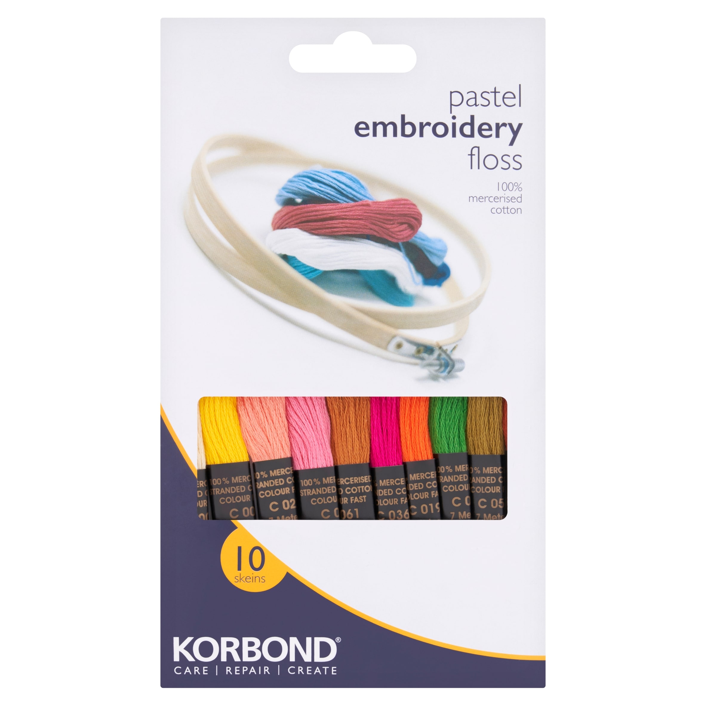 Korbond Embroidery Floss Light