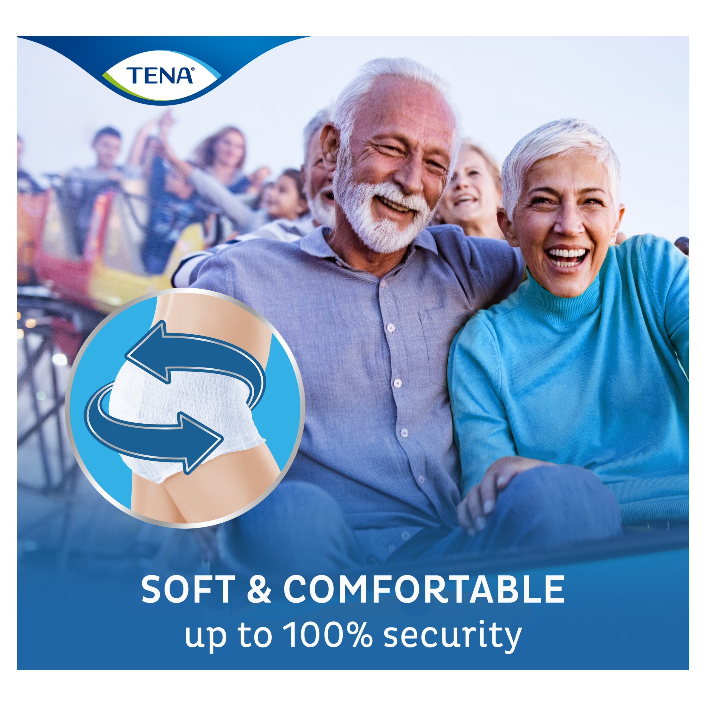 Tena Plus Medium BW Pants 9 Pack thumbnail 2