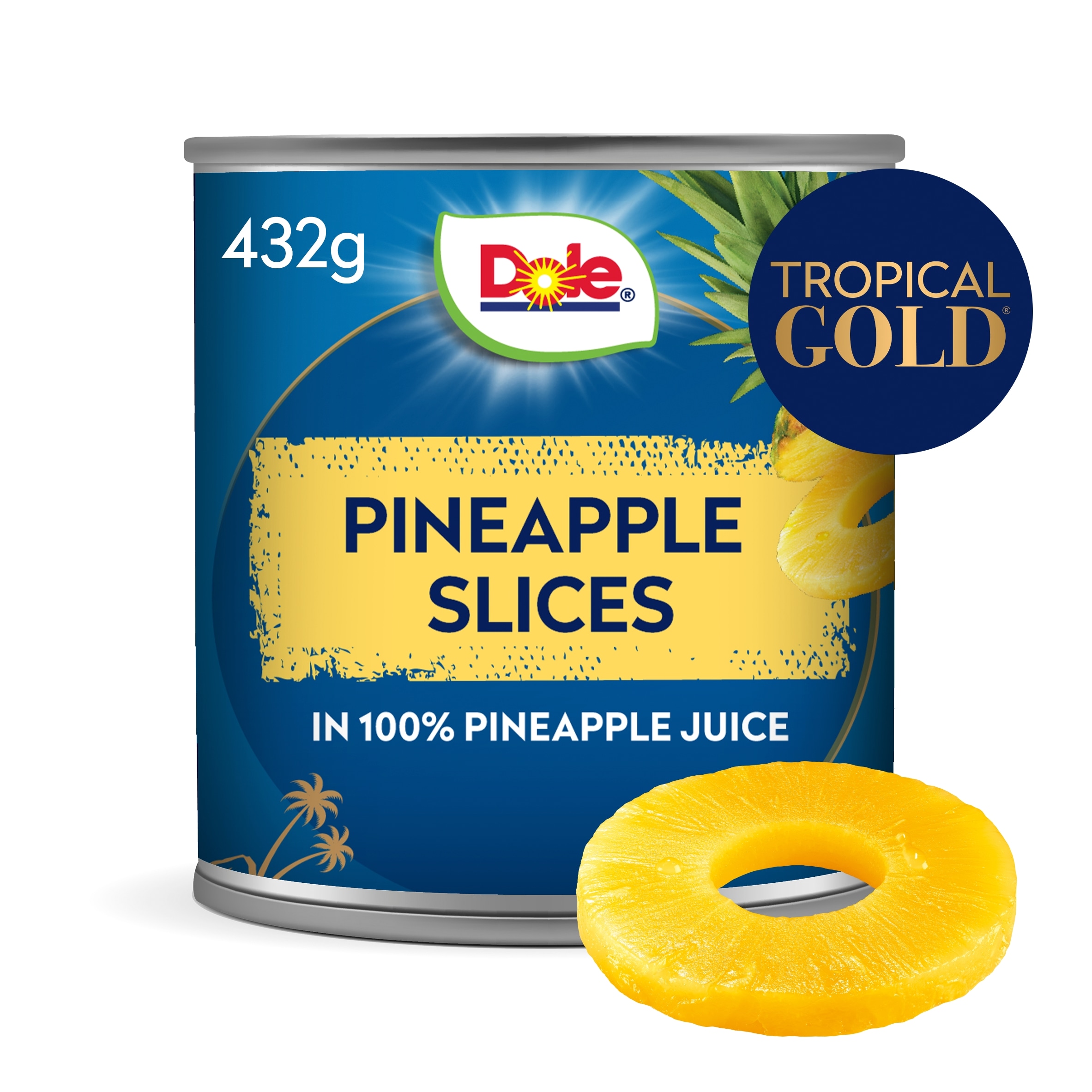 Dole Pineapple slices in juice cans