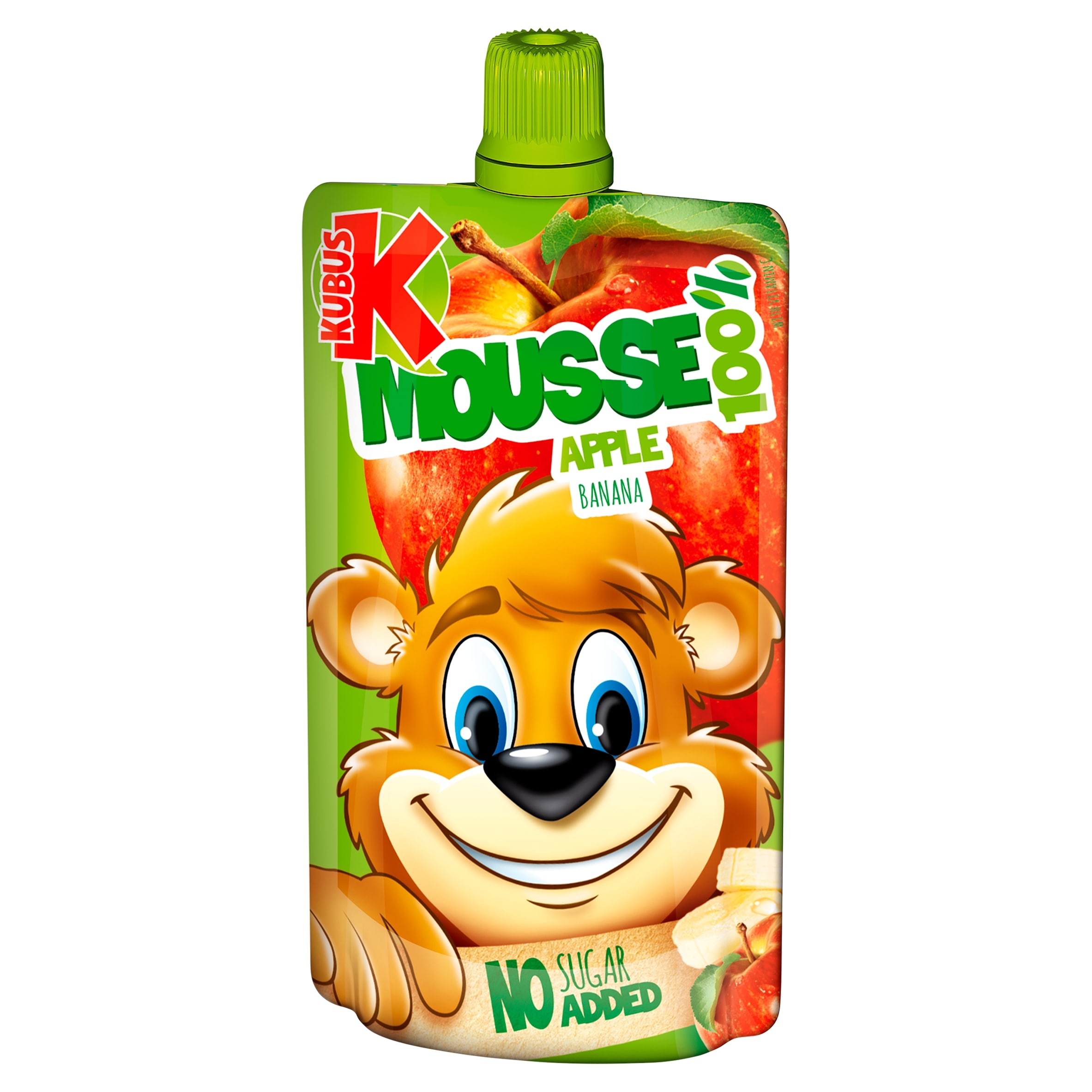 Kubus Apple Banana Mousse 100g