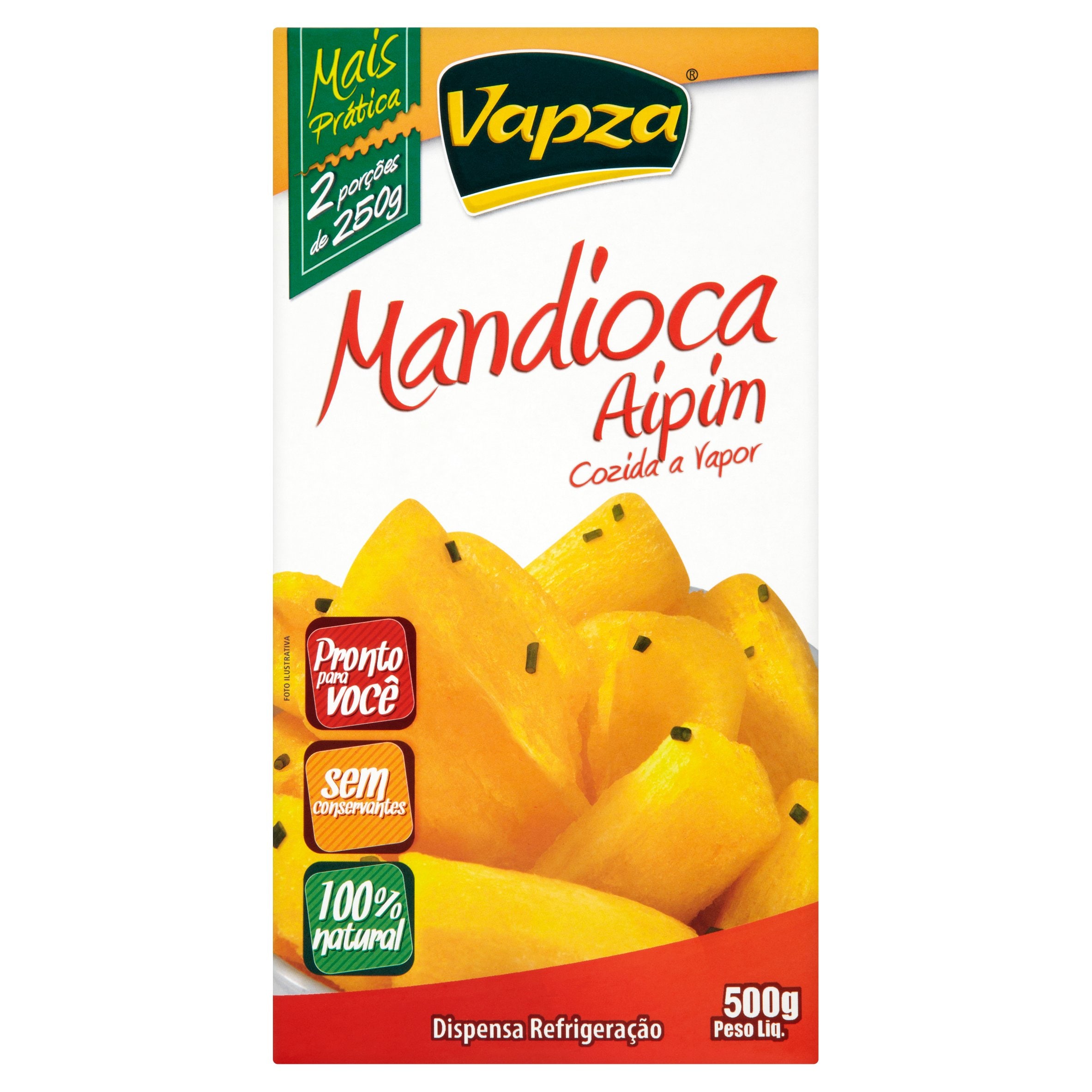 Vapza Steam Cooked Cassava 500G