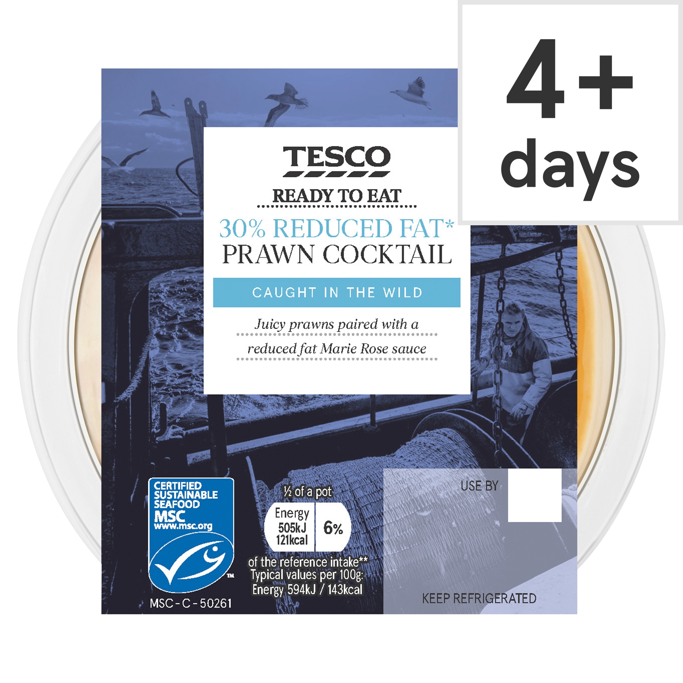 Tesco 30% Reduced Fat Prawn Cocktail 170G