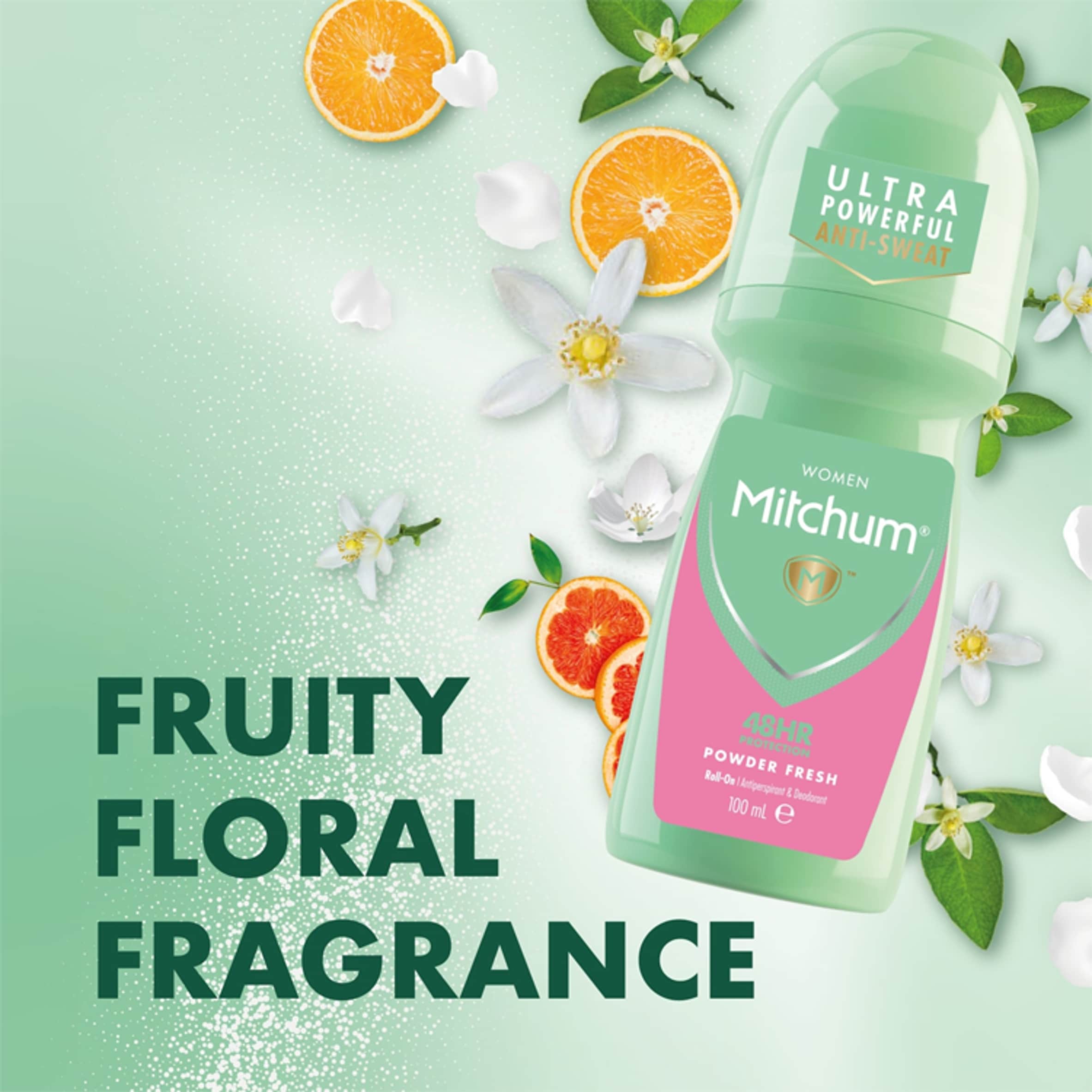 Mitchum Powder Fresh Roll On100ml thumbnail 3