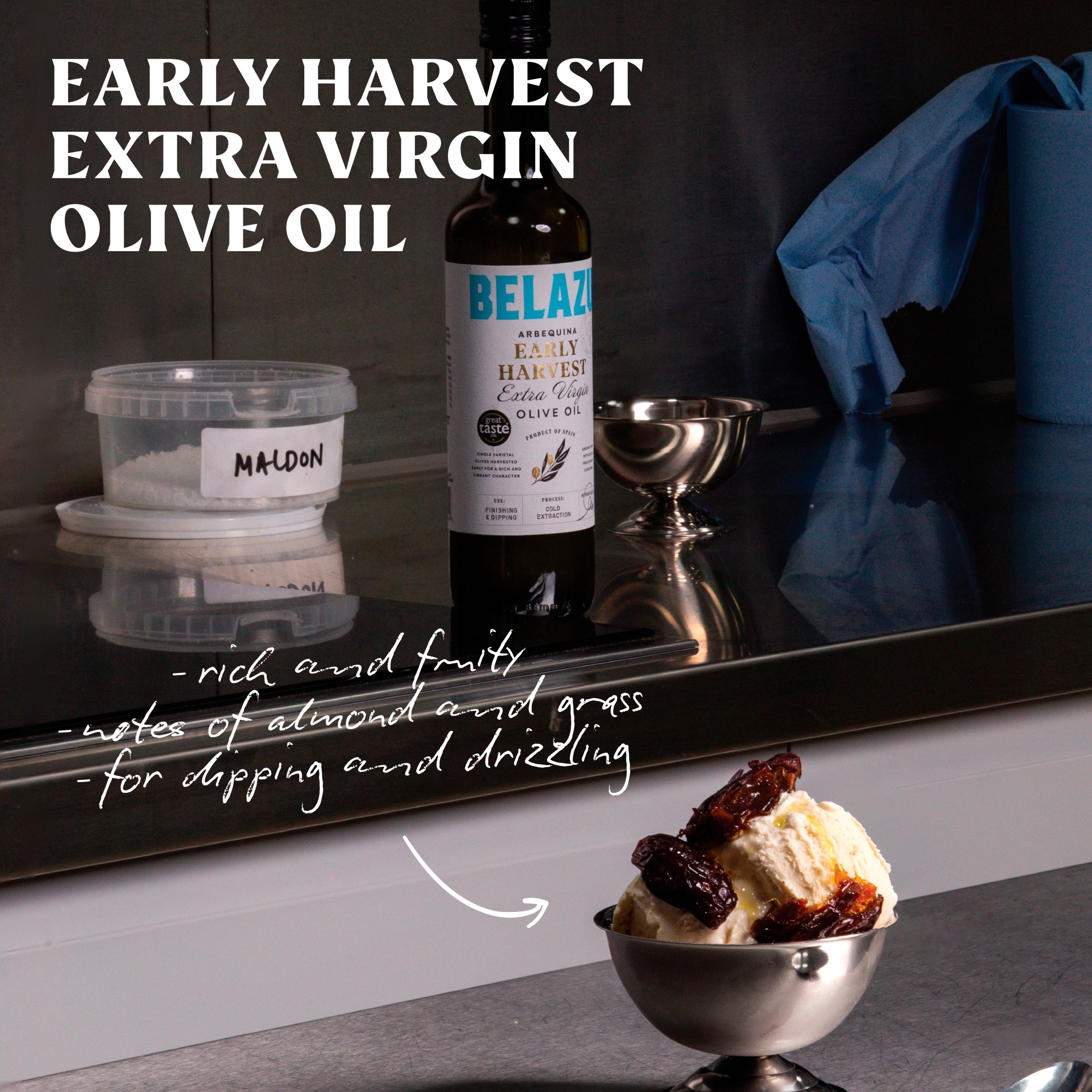 Belazu Early Harvest Extra Virgin Olive Oil 500Ml thumbnail 2