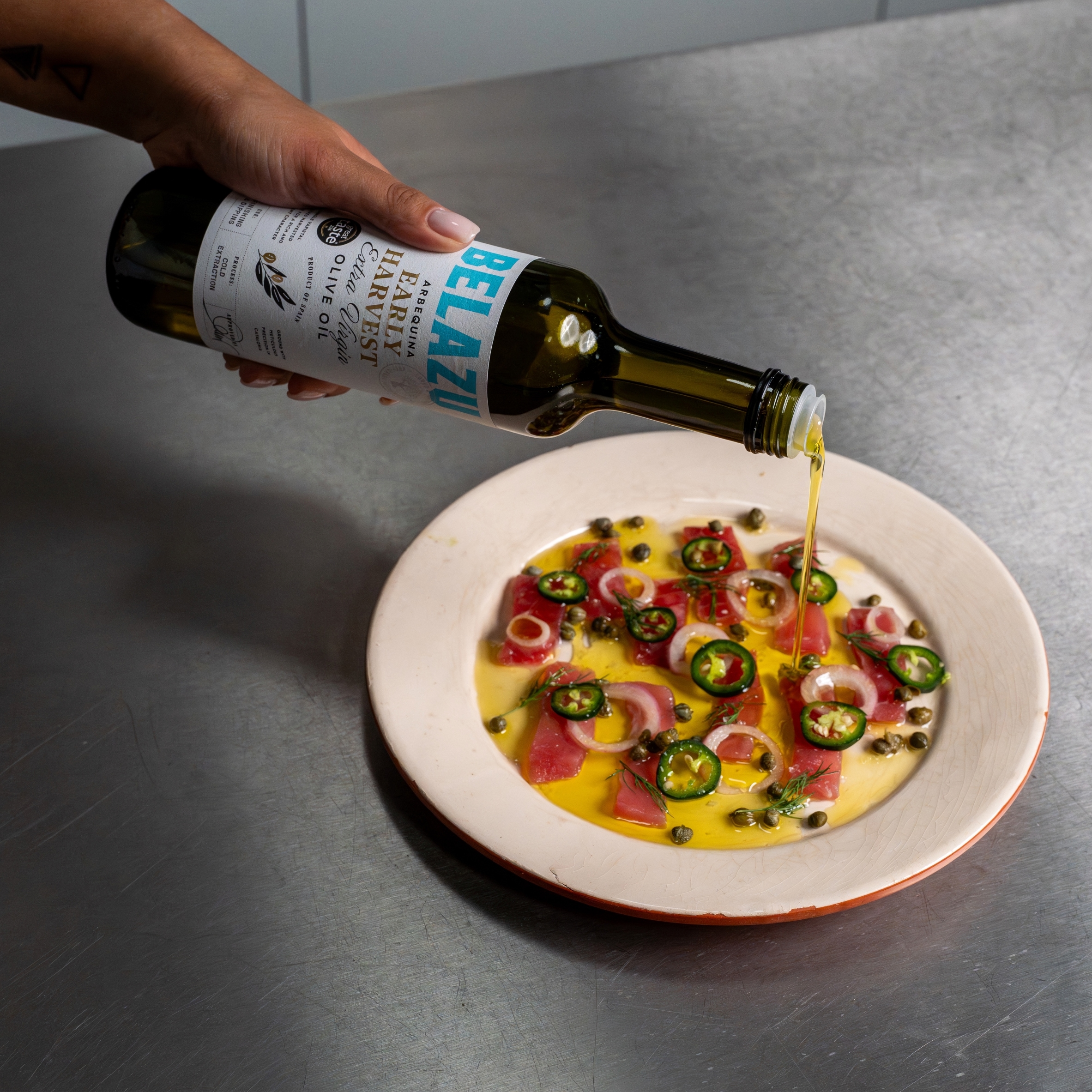 Belazu Early Harvest Extra Virgin Olive Oil 500Ml thumbnail 3