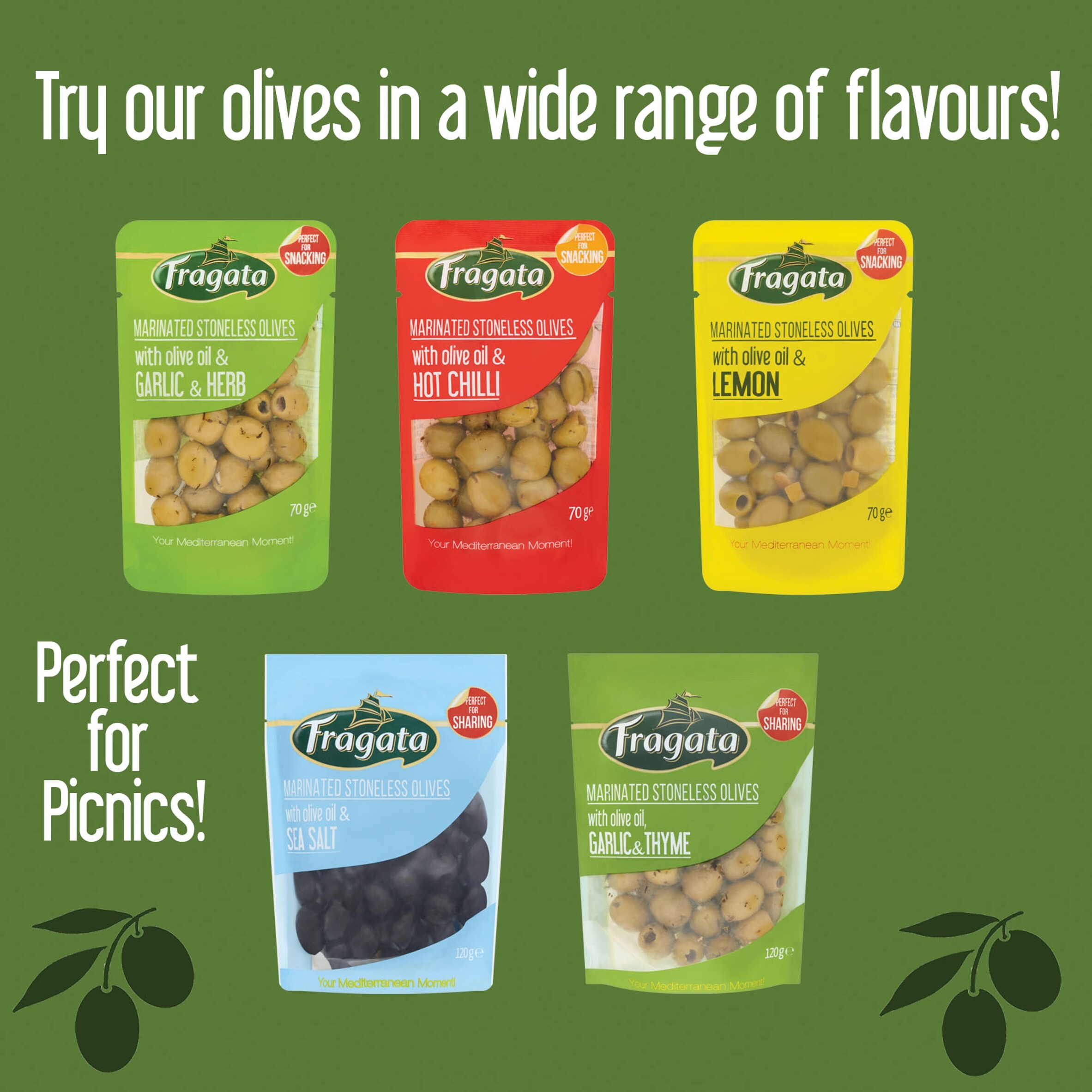  Fragata Marinated Stoneless Olives with Olive Oil & Garlic & Herbs thumbnail 4