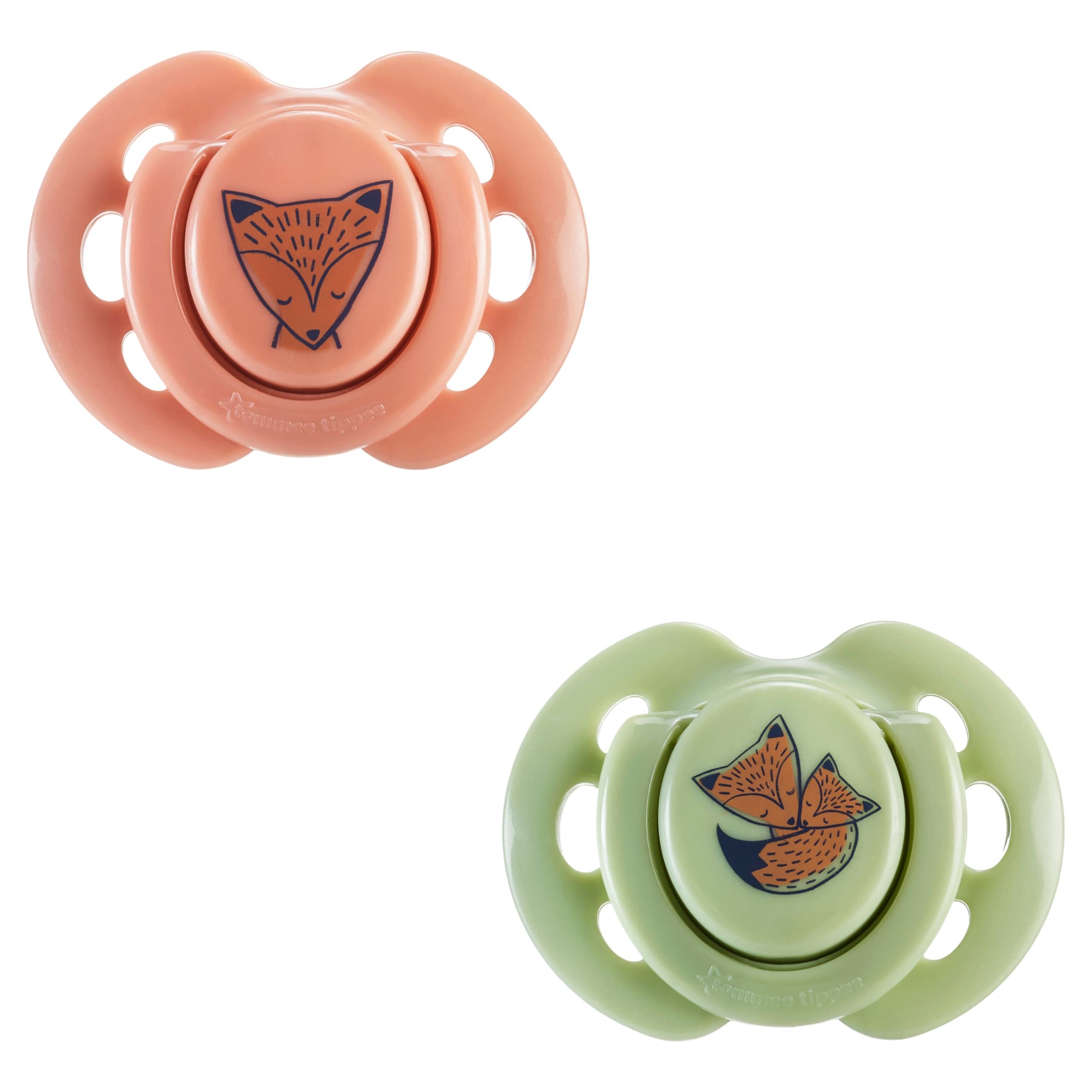 Tommee Tippee Fun Style Soothers, 0-6m, Pack of 2