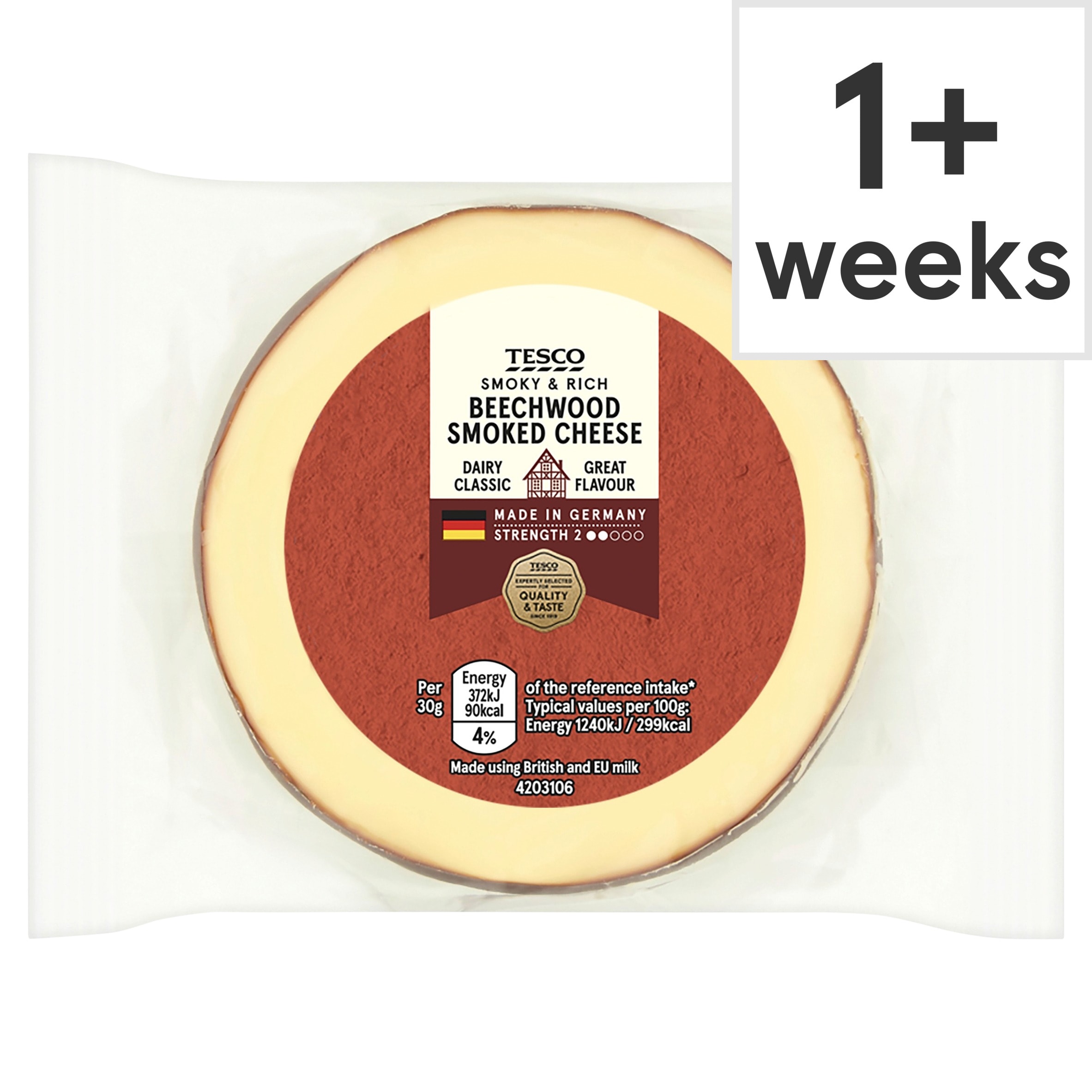 Tesco Smoked Beechwood Cheese 150G