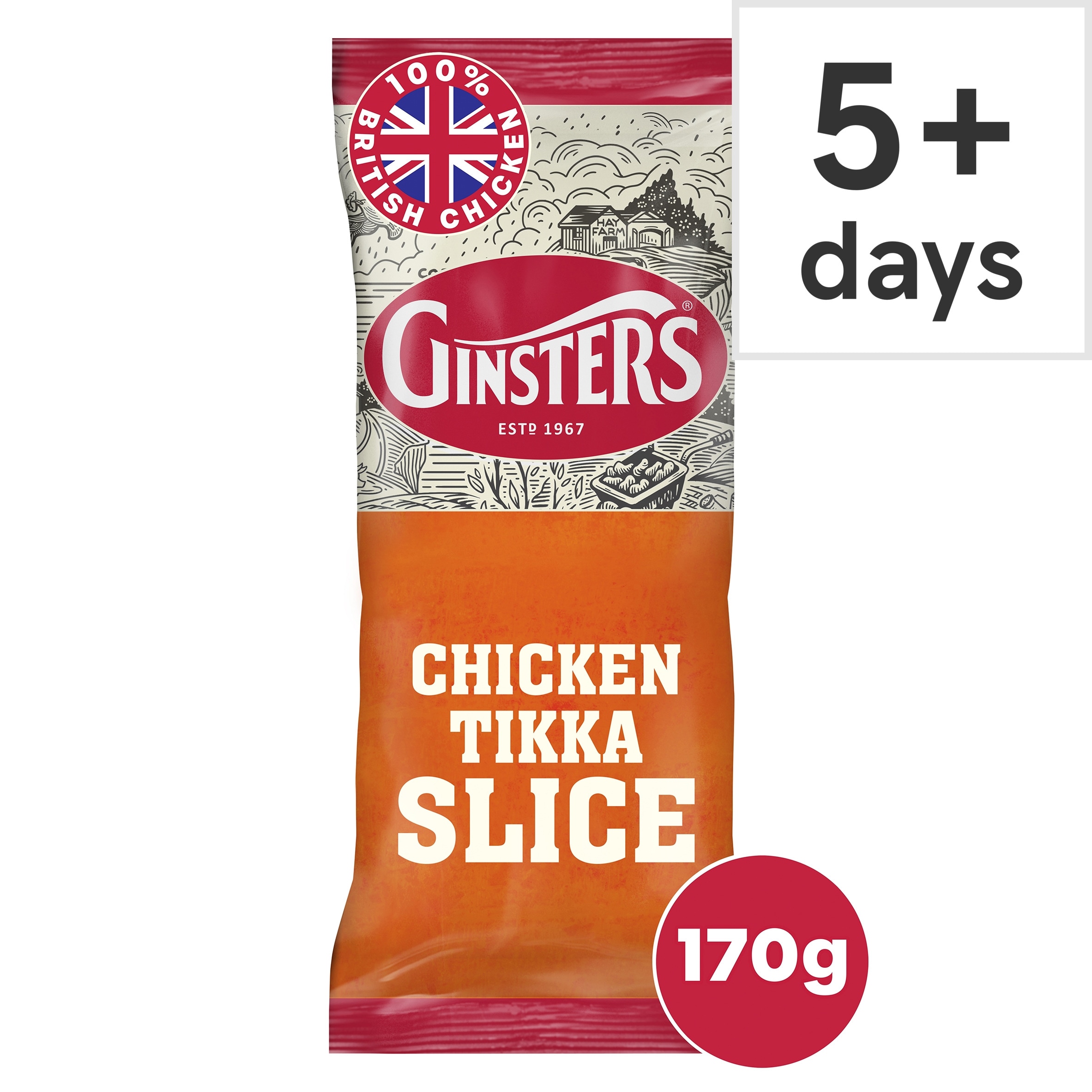 Ginsters Chicken Tikka Slice