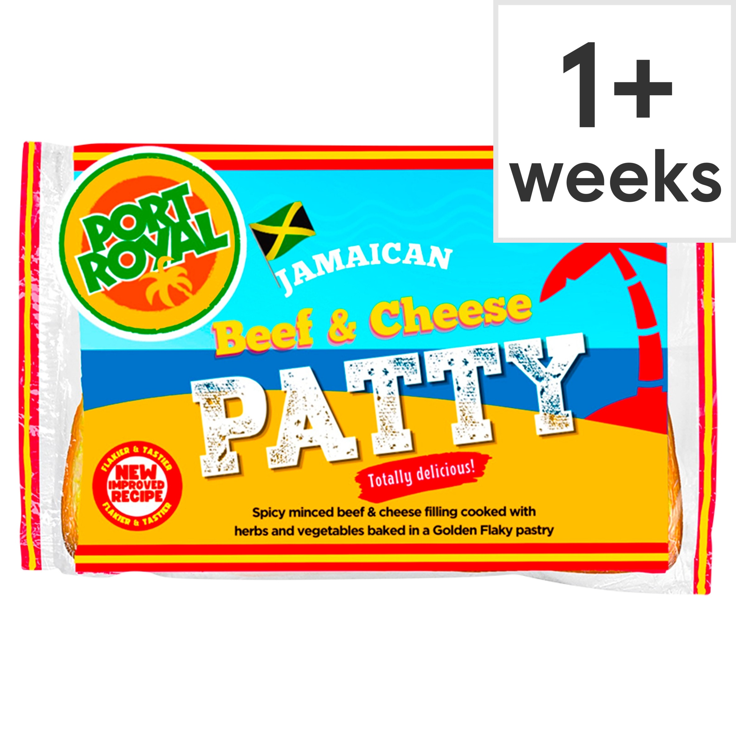 Port Royal Jamaican Beef & Cheese Patty