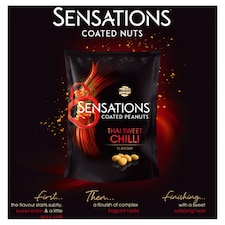 Walkers Sensations Coated Peanuts Thai Sweet Chilli 150g thumbnail 4