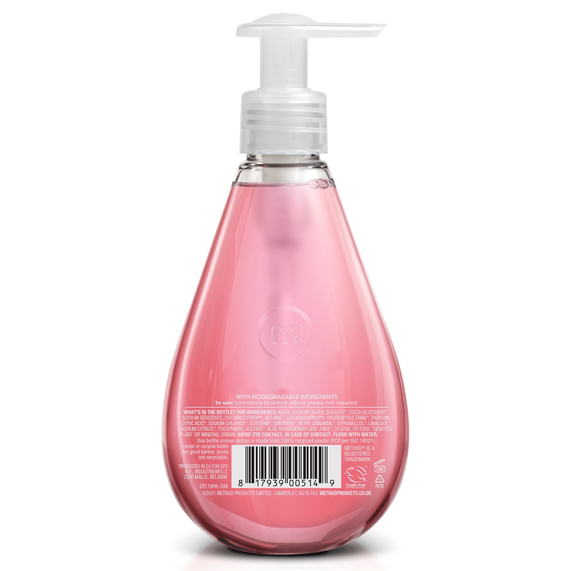 Method Handsoap Pink Grapefruit 354Ml thumbnail 2
