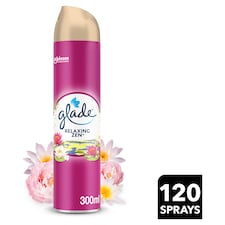 Glade Relaxing Zen Air Freshener Aerosol Spray 300ml
