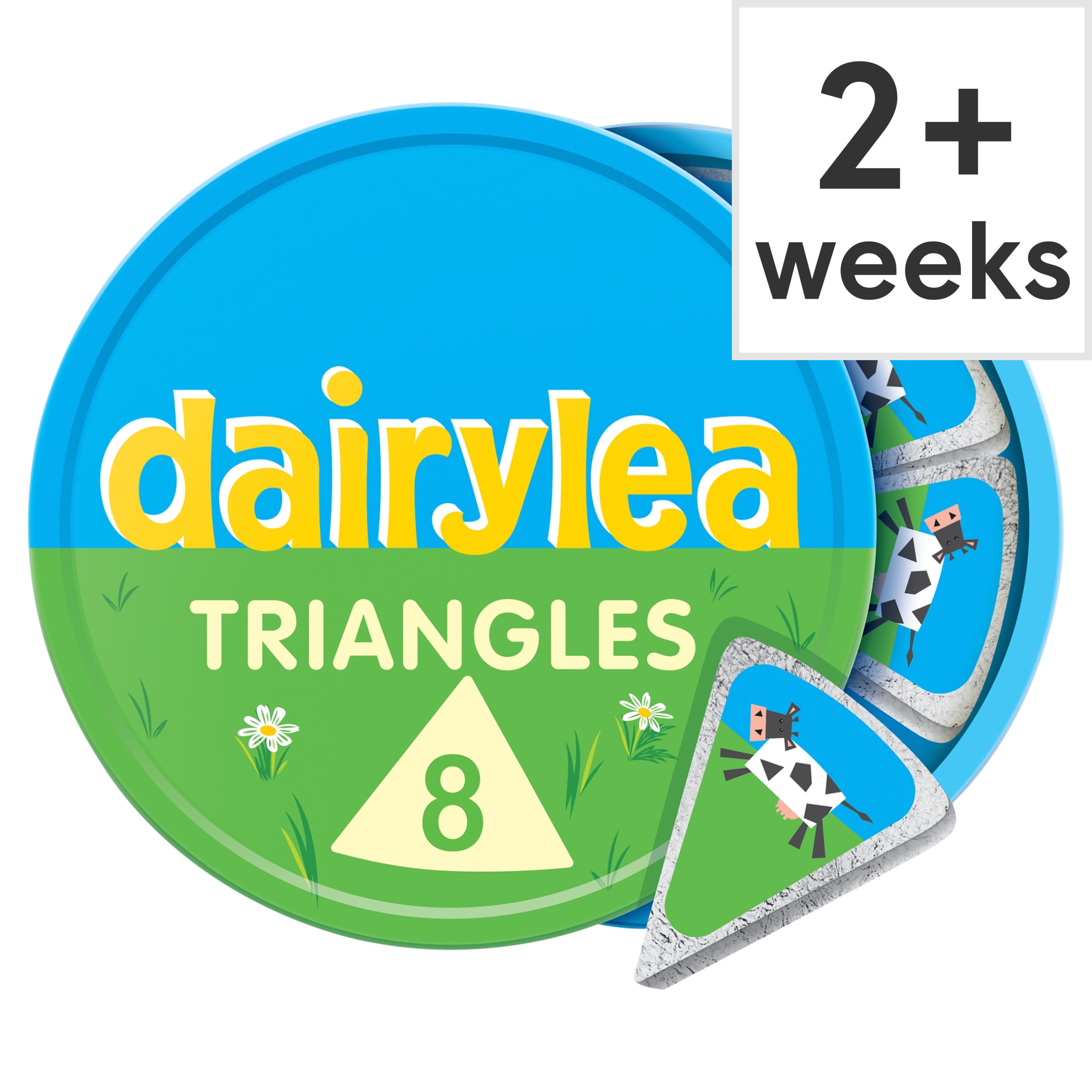 Dairylea Cheese Spread Triangles 8 Pack