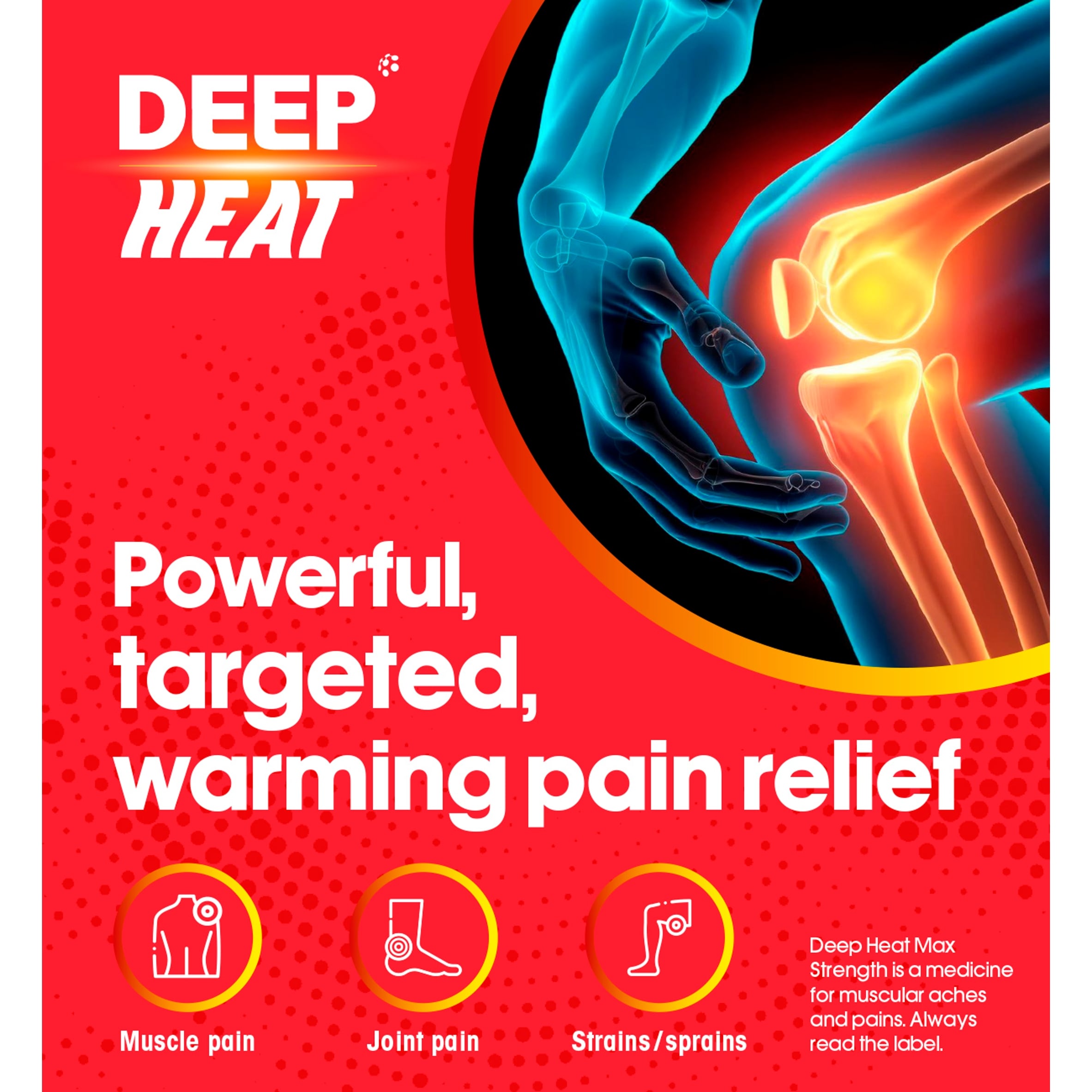 Deep Heat Max Strength Pain Relief Cream 35g thumbnail 2