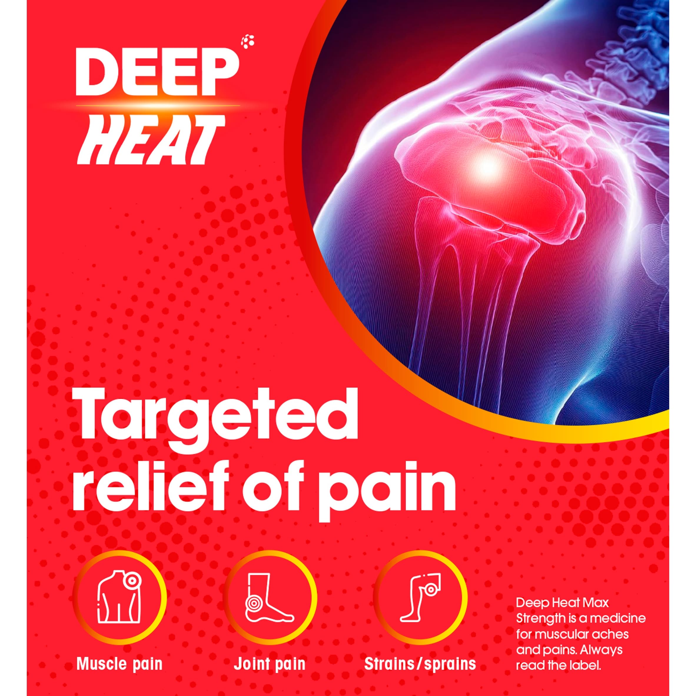 Deep Heat Max Strength Pain Relief Cream 35g thumbnail 3