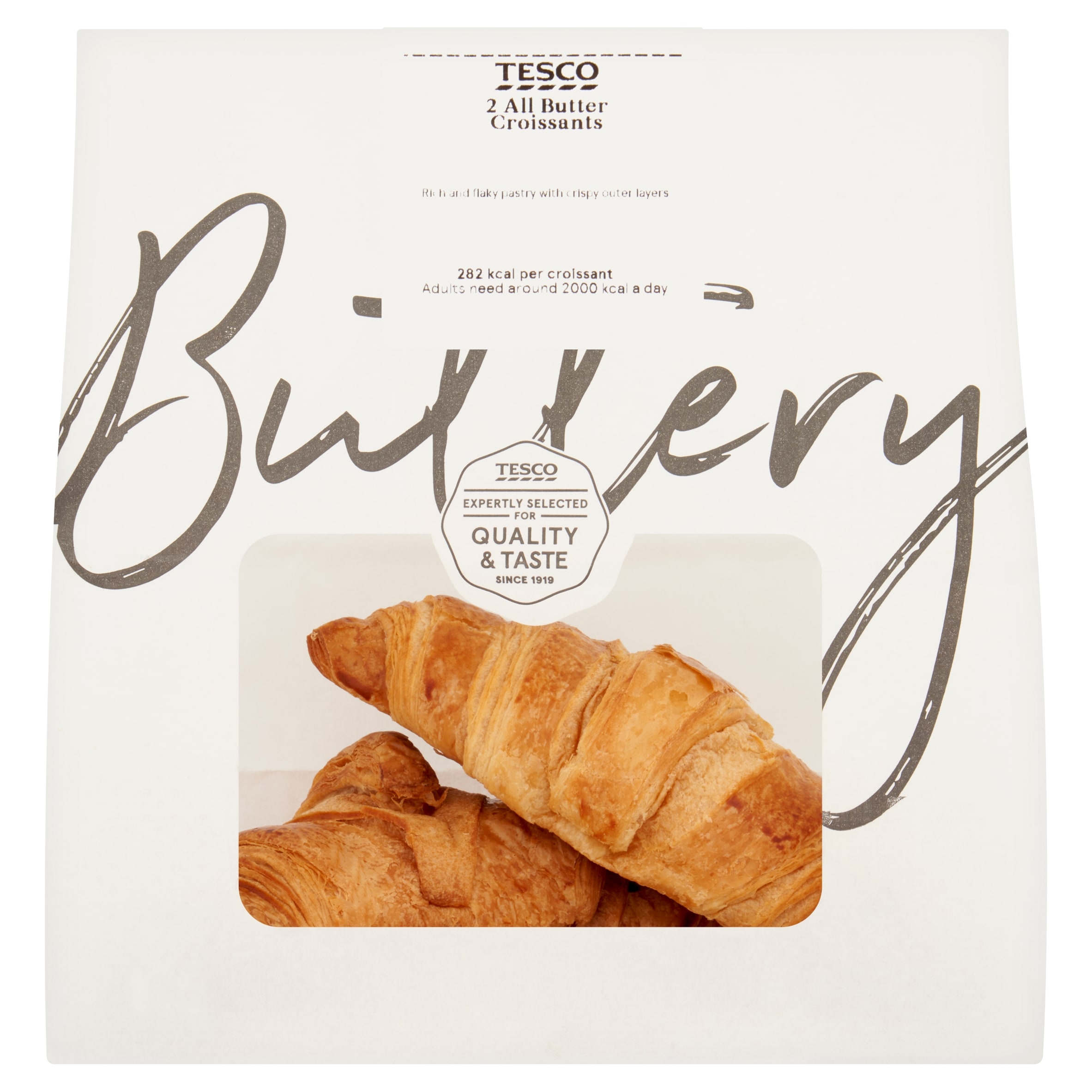 Tesco All Butter Croissant 2 Pack thumbnail 2