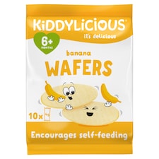 Kiddylicious Wafers Banana 40G