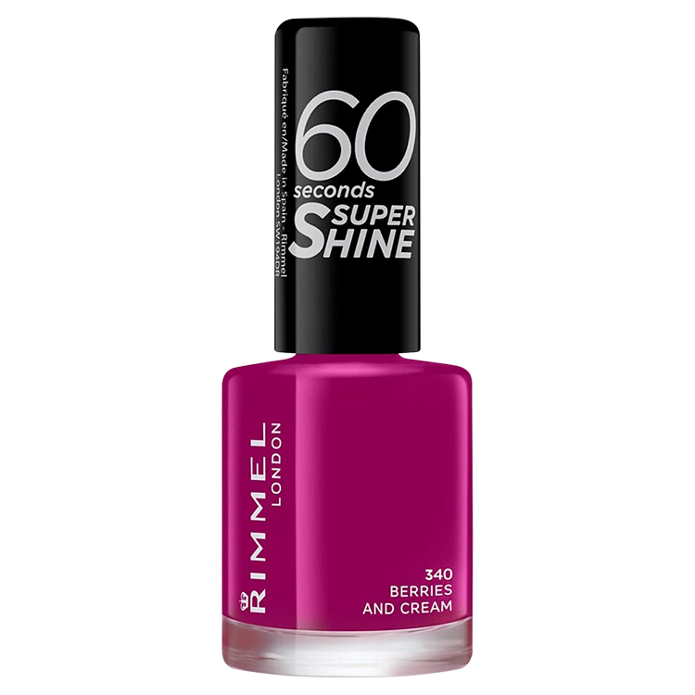 Rimmel Nailpolish 60 Seconds Cream & Berries 8Ml