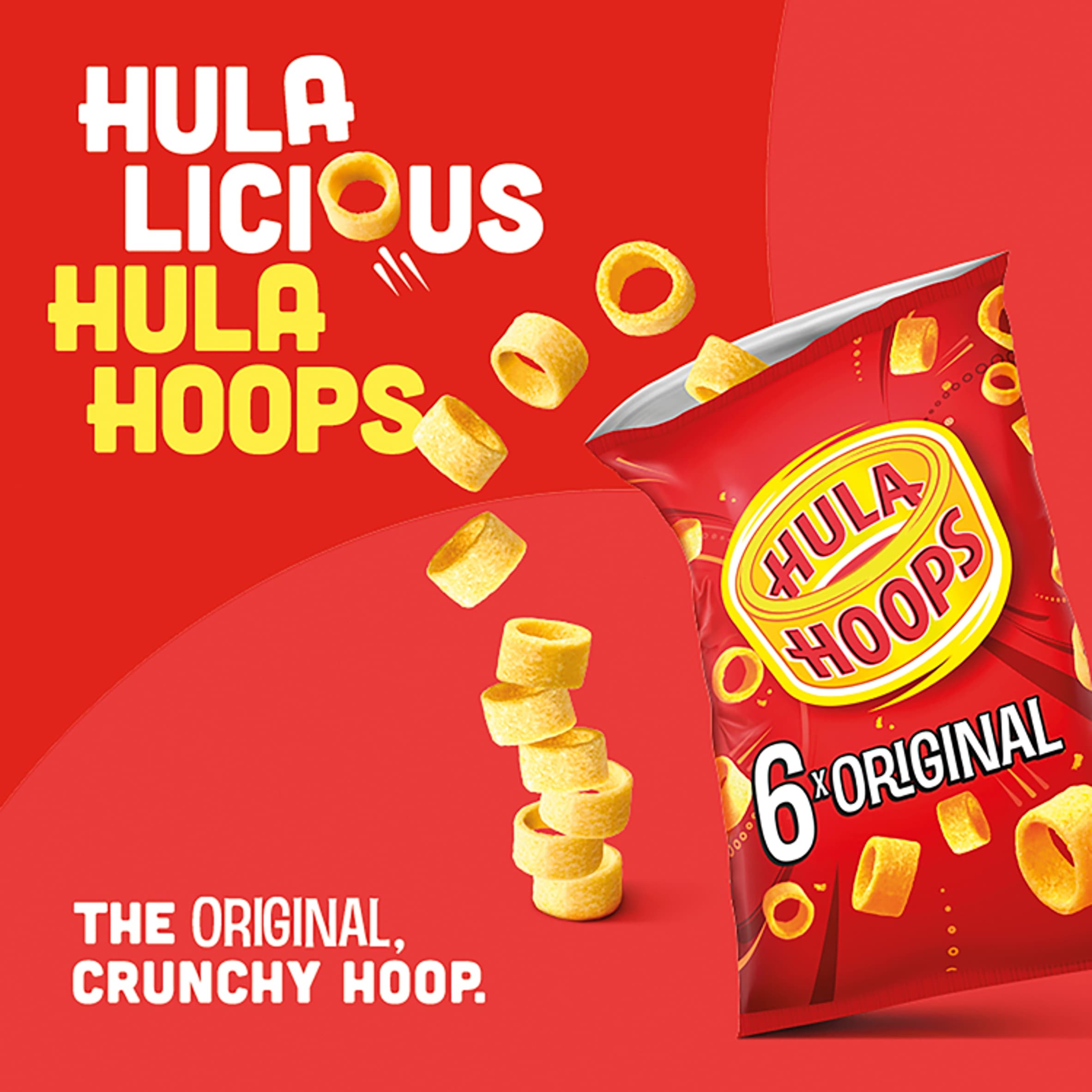 Hula Hoops Original Multipack Crisps 6x24g thumbnail 2