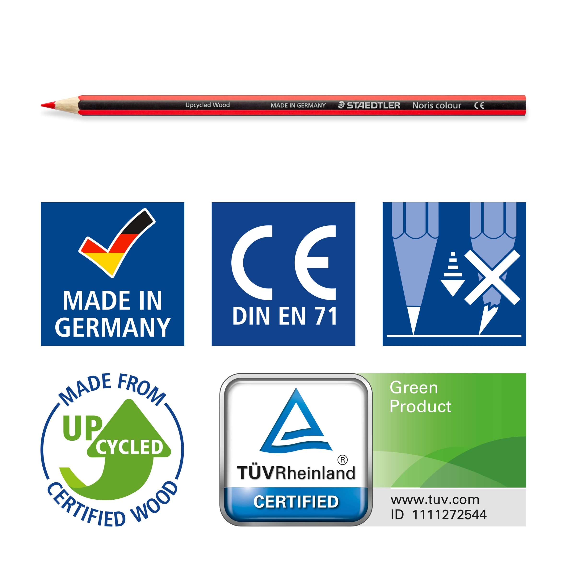 Staedtler Noris Colour Pencils 12 Pack thumbnail 5