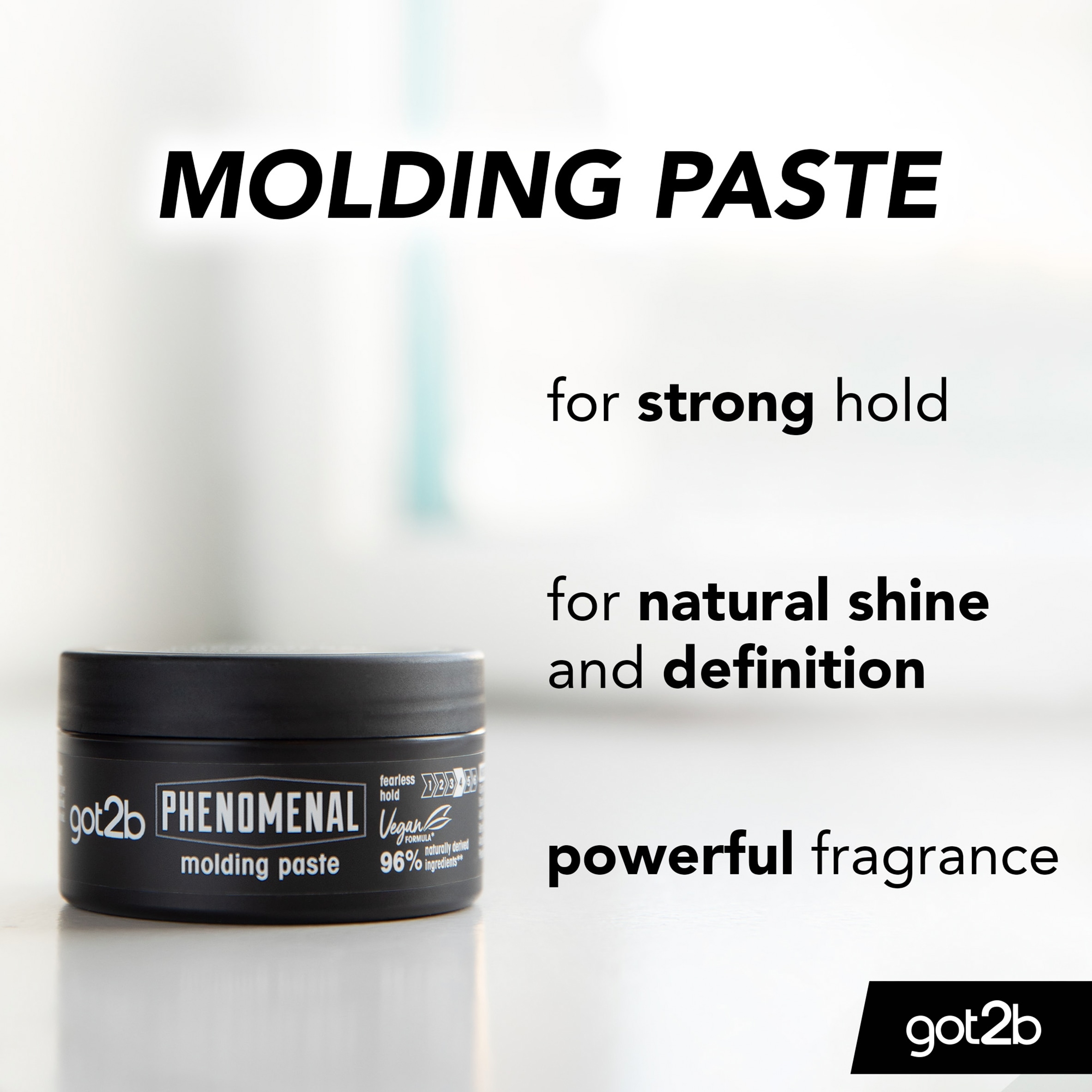 GOT2B Hair Molding Paste Phenomenal Travel 100ml thumbnail 2