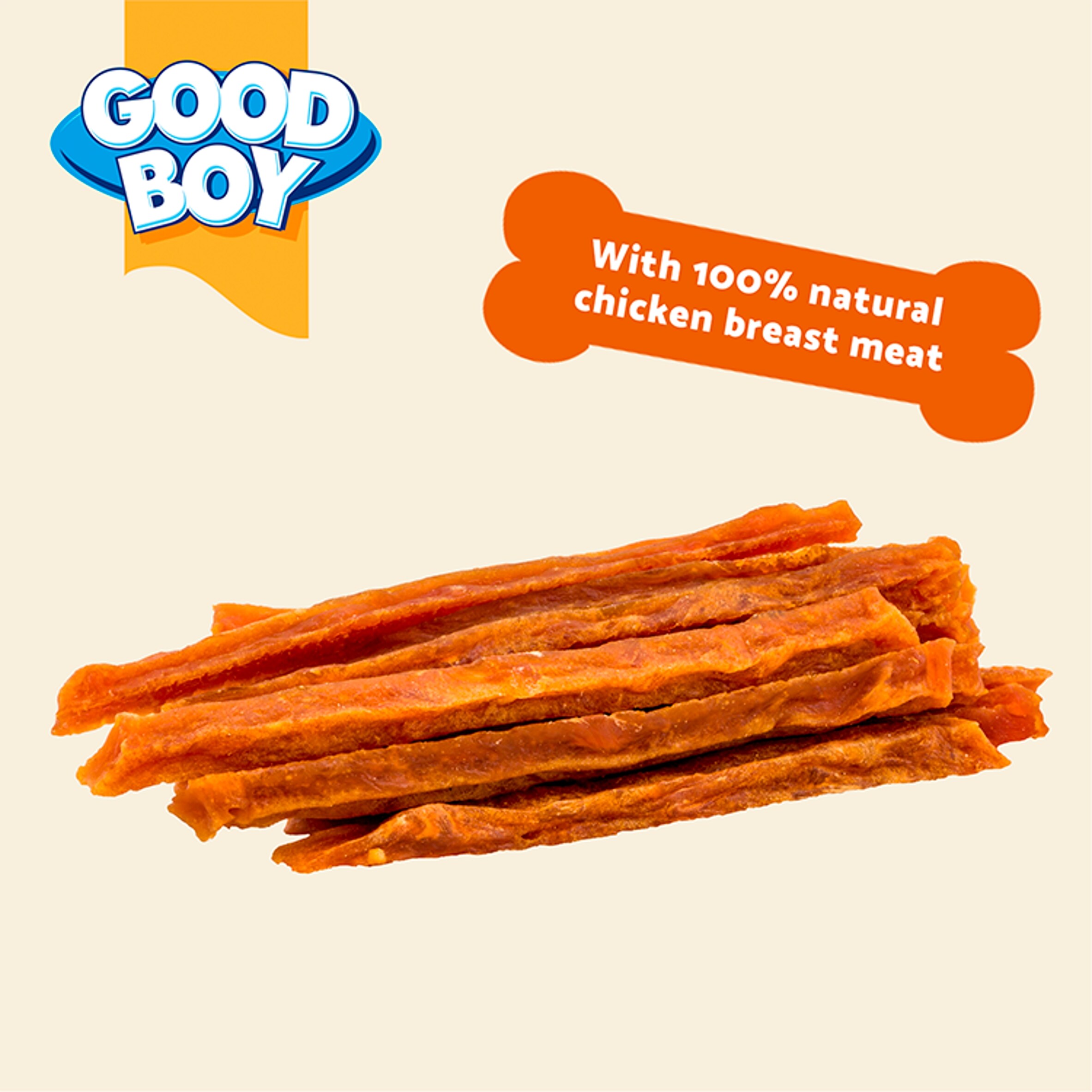 Good Boy Wagtastic Dog Treats Chicken Strips 80g thumbnail 3