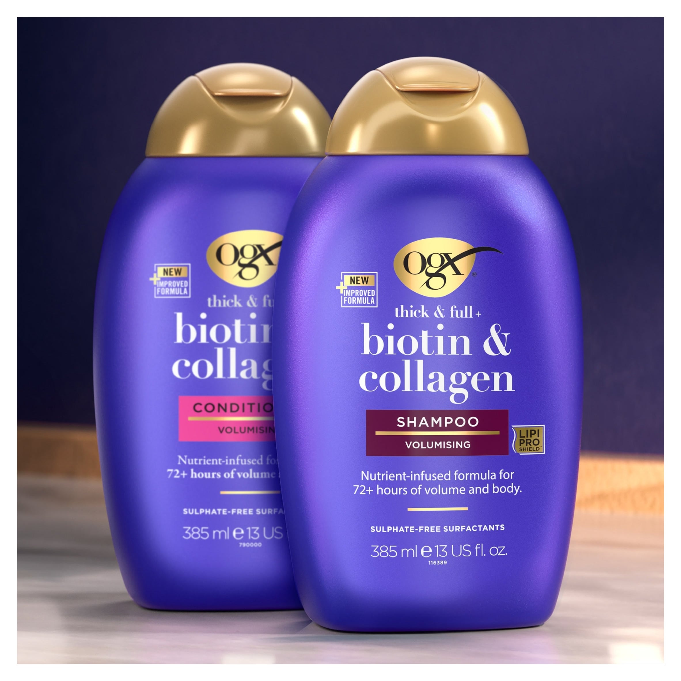 OGX Thick & Full + Biotin & Collagen Conditioner 385ml thumbnail 2