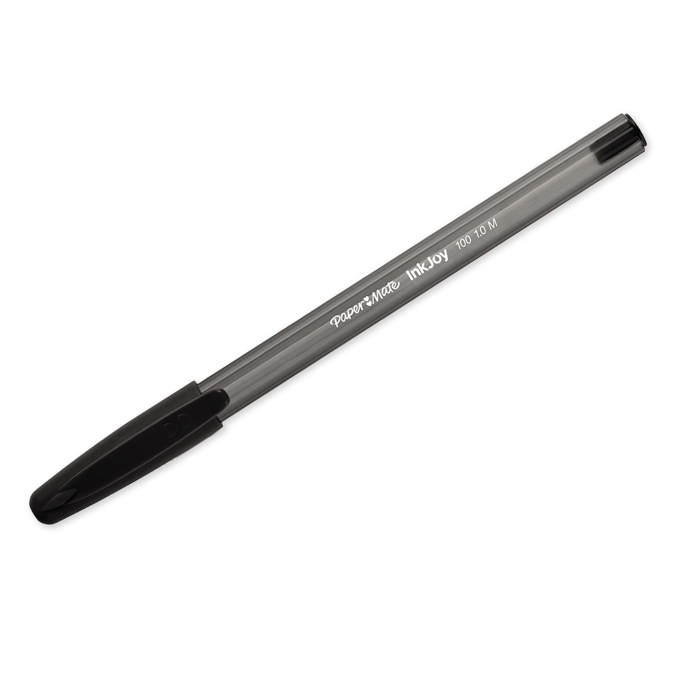 Paper Mate InkJoy 100 Ballpoint Pens, Black, 8 Count thumbnail 2