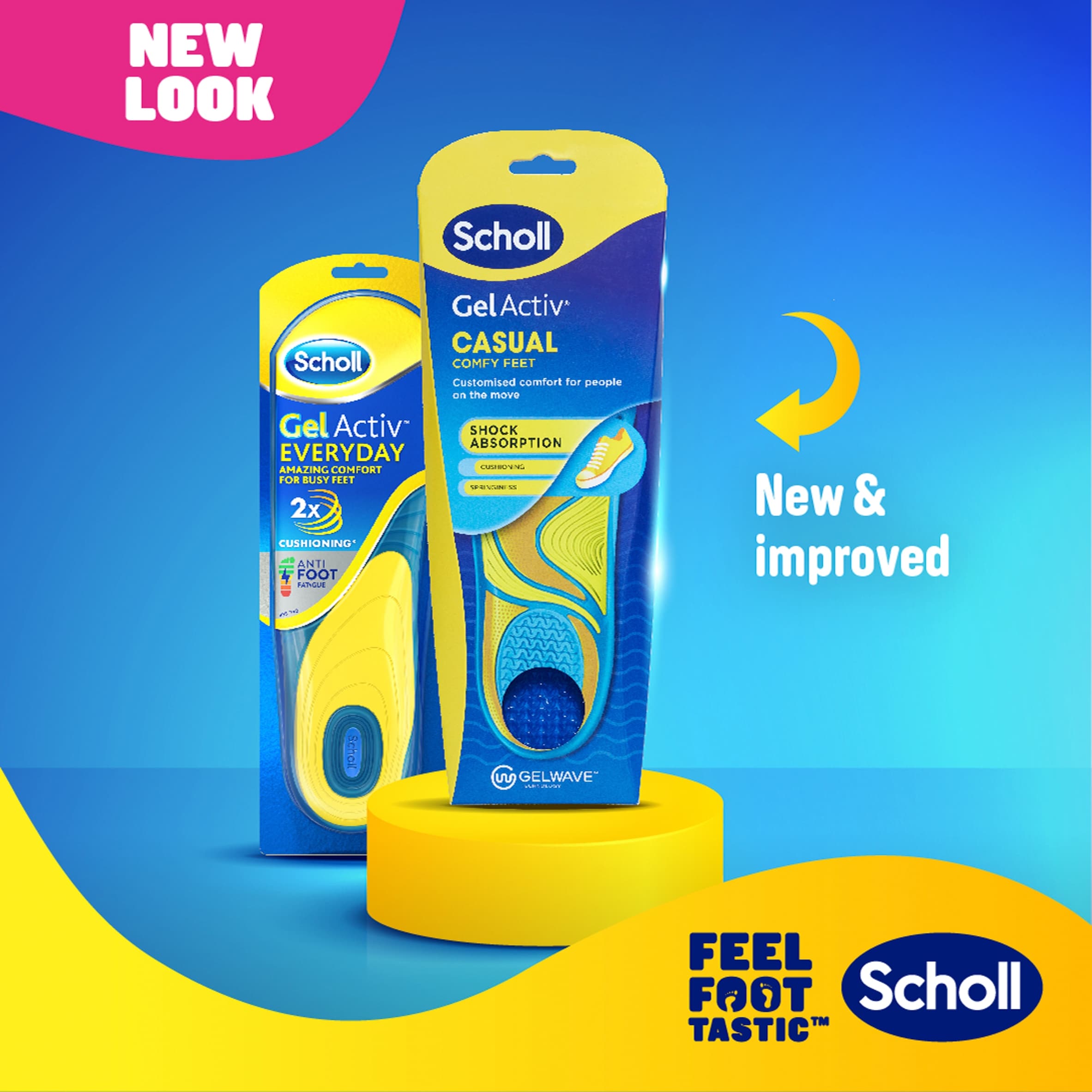 Scholl Gel Activ Insole for Men - Regular Pack thumbnail 4