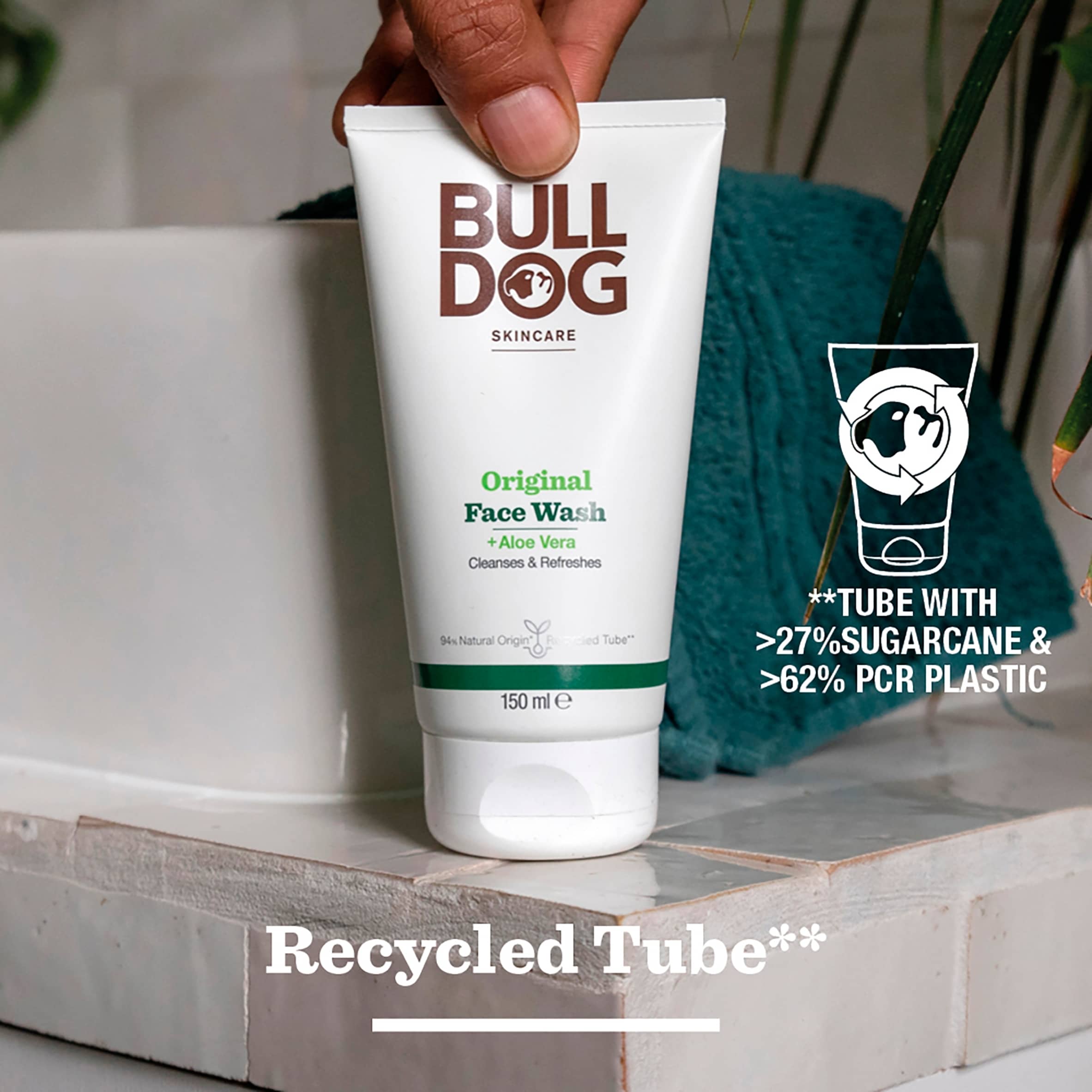 Bulldog Skincare Original Men's Face Wash 150ml thumbnail 5
