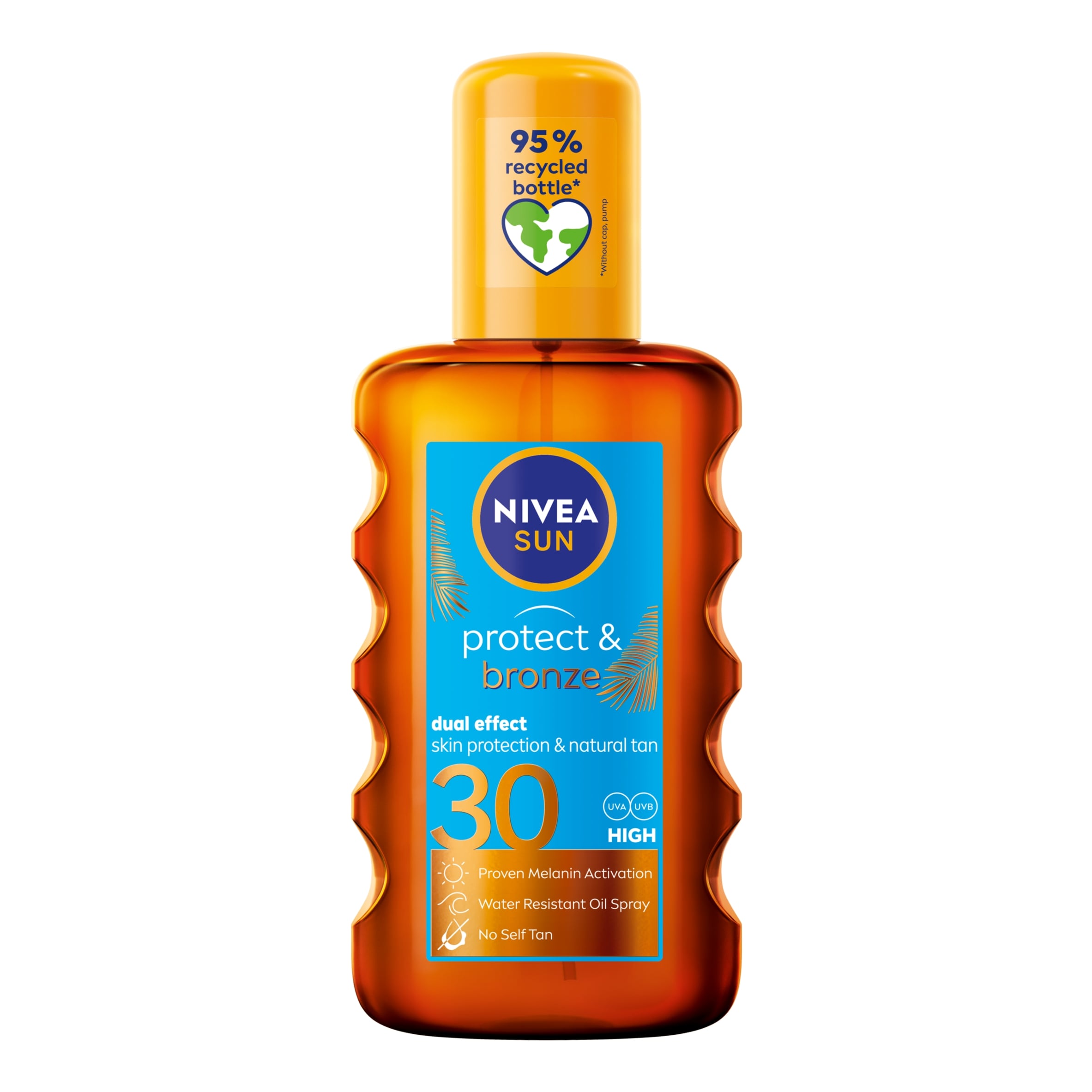 NIVEA SUN Protect & Bronze Tan Activating Sun Oil Spray SPF30 200ml