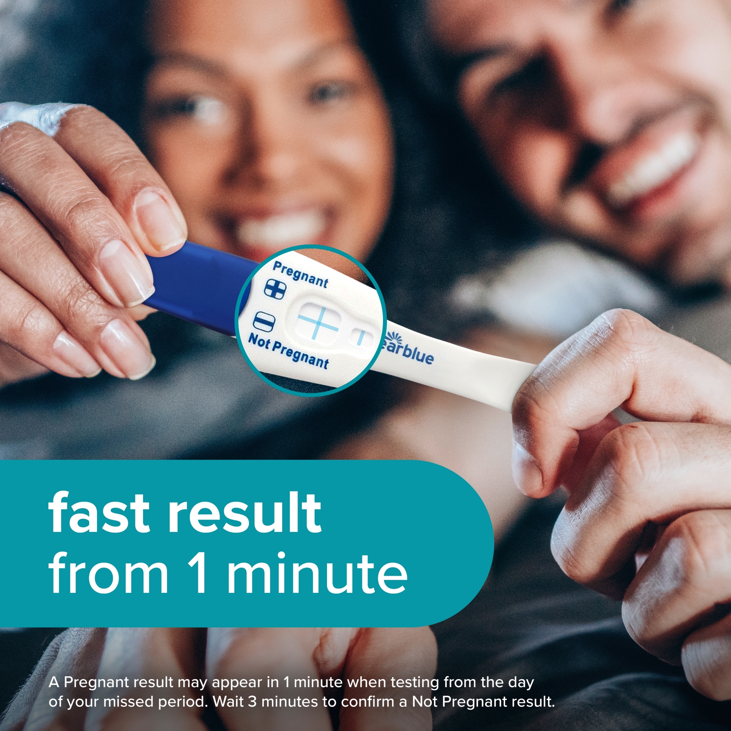 Fast Clearblue Plus Visual Pregnancy Test 1Ct thumbnail 3
