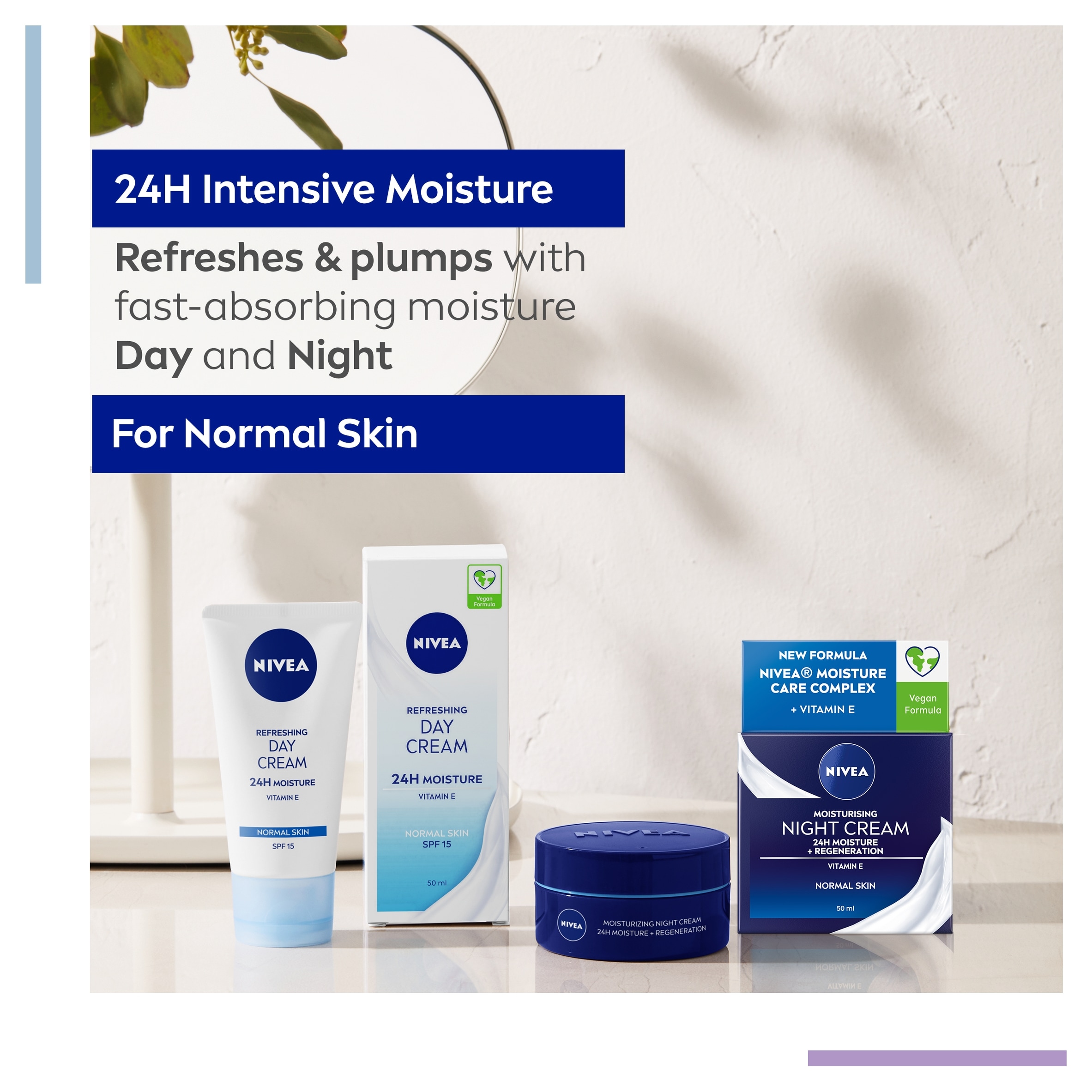 NIVEA Moisturising Night Cream Normal Skin 50ml thumbnail 3