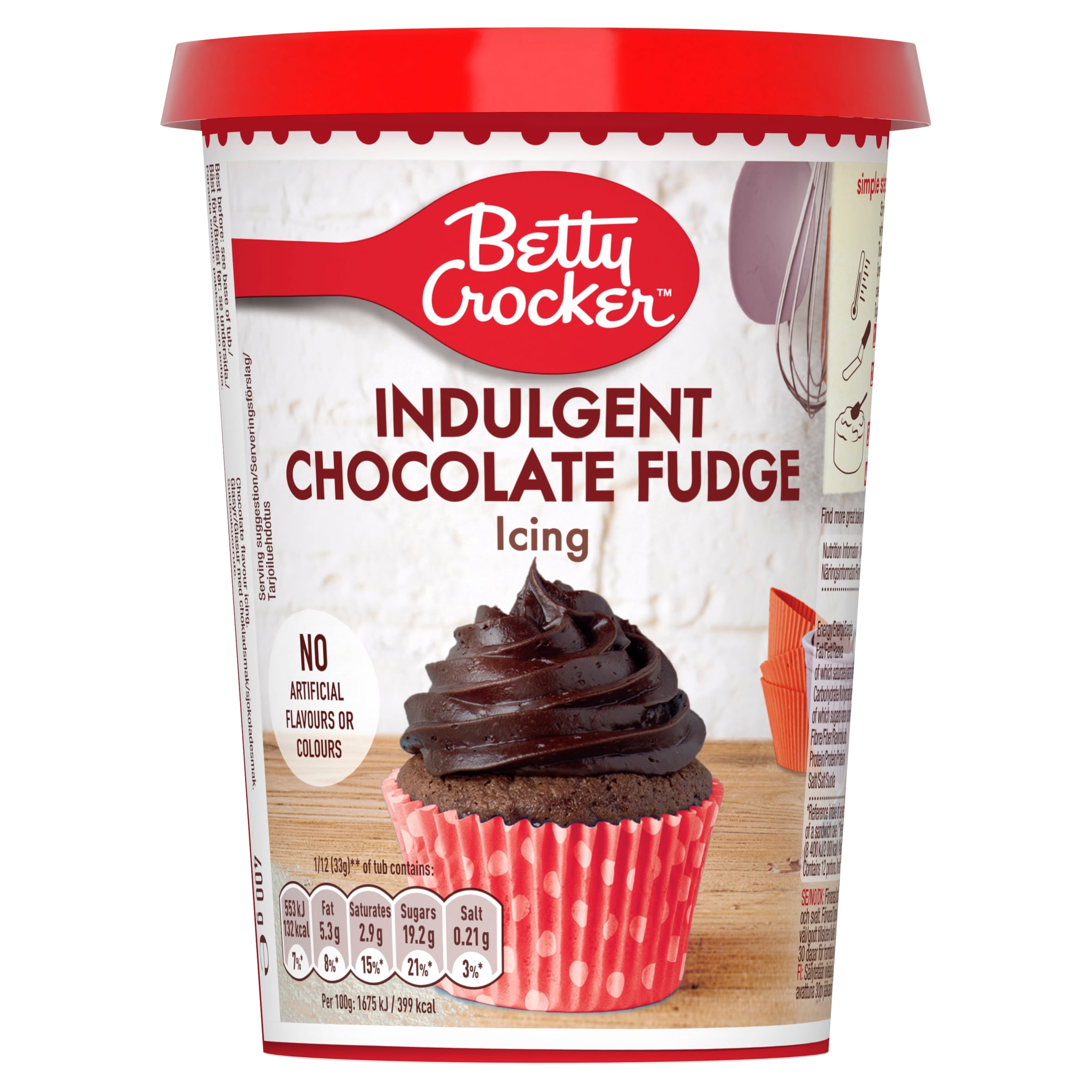 Betty Crocker Chocolate Fudge Icing 400G