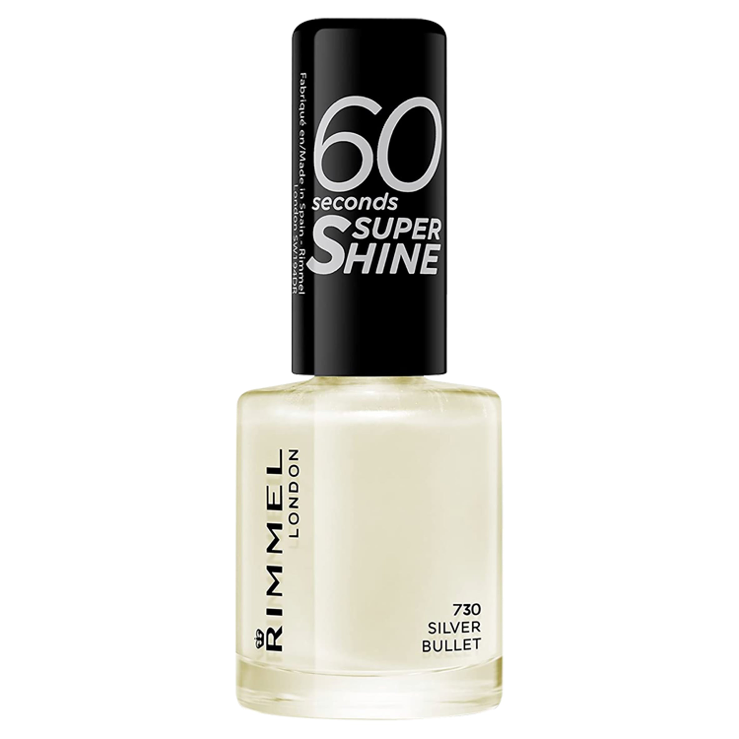Rimmel 60 Sec Nail Polish Silver Bullet