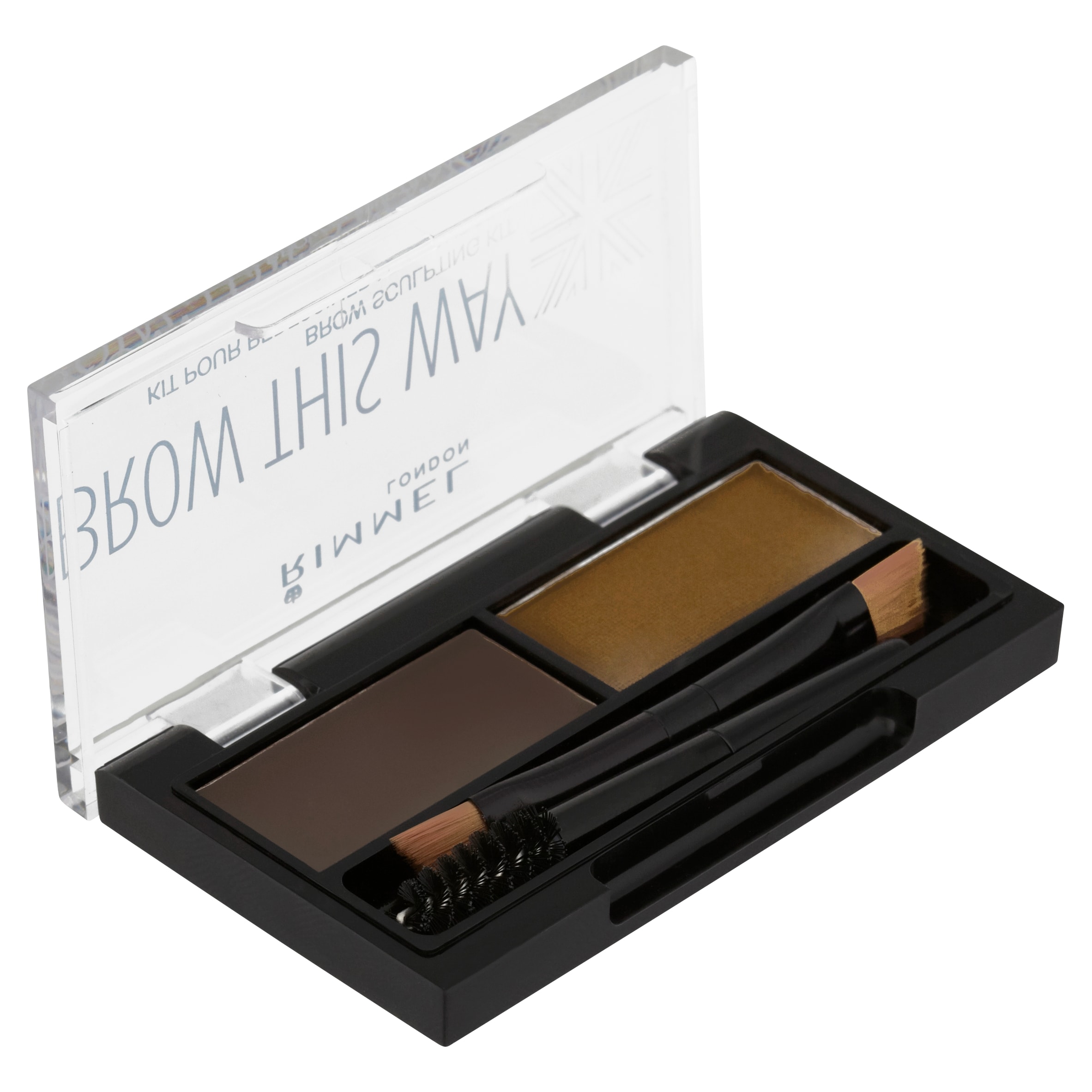 Rimmel Brow This Way Kit Dark Brown thumbnail 2