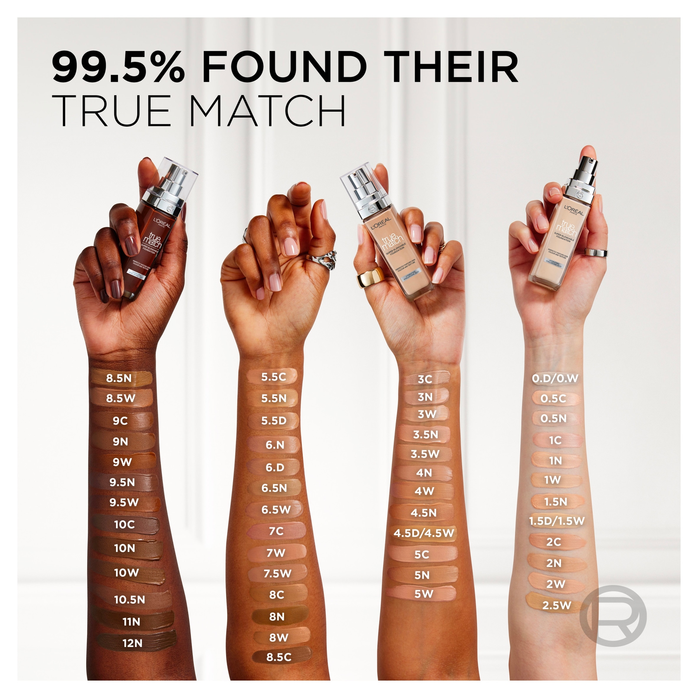 L'oreal True Match Fdtn Rose Amber 30Ml thumbnail 3