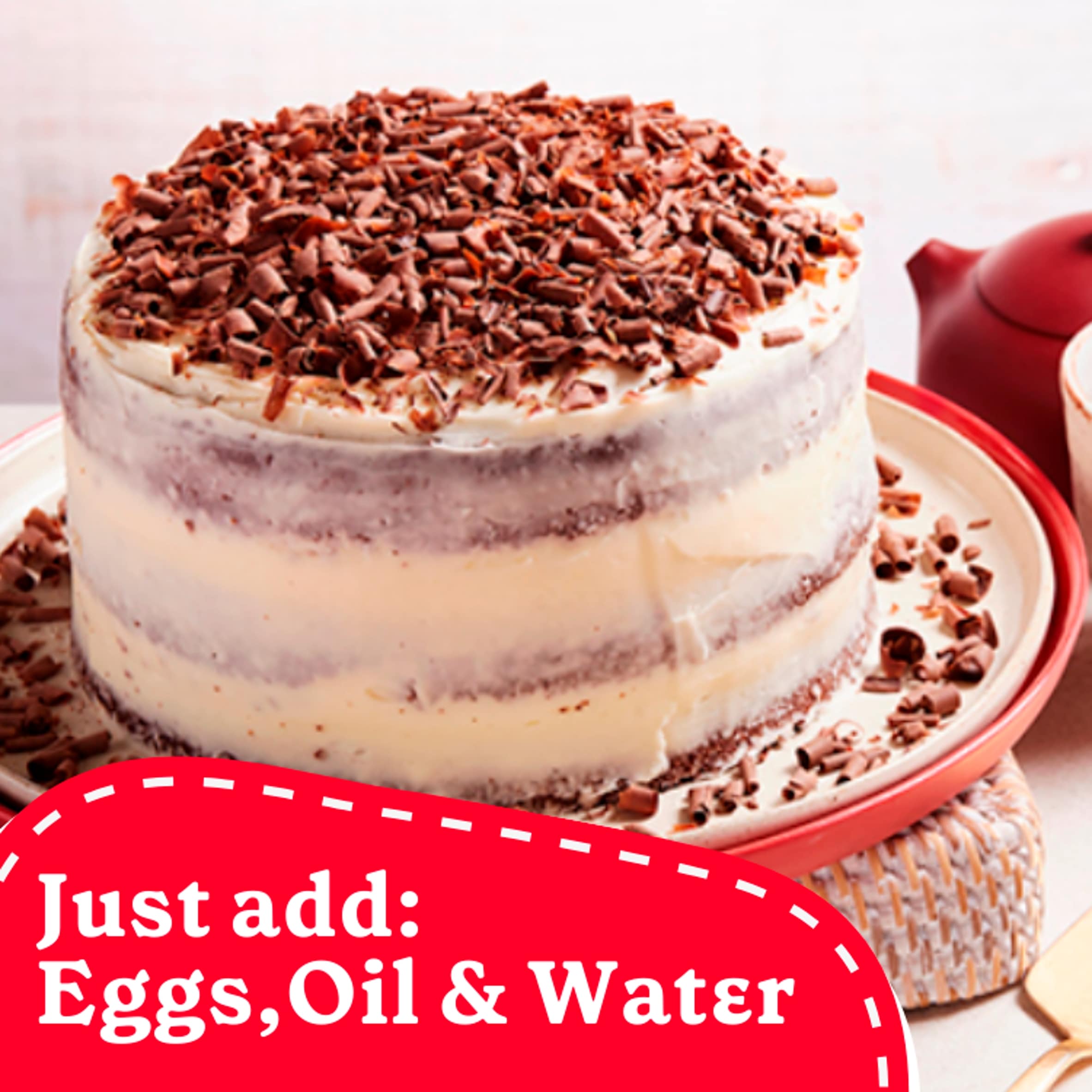 Betty Crocker Devils Food Chocolate Cake Mix 425G thumbnail 2