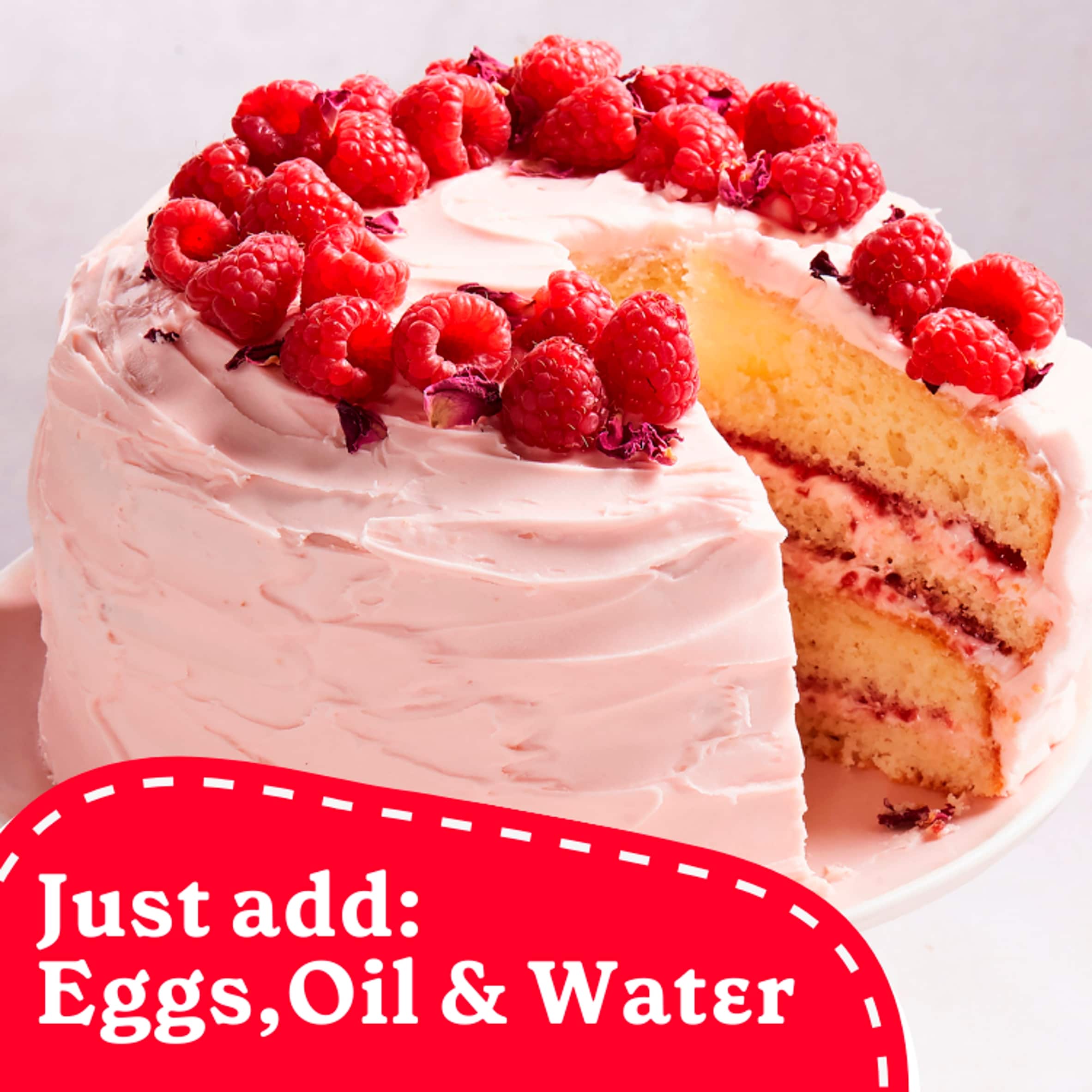 Betty Crocker Velvety Vanilla Cake Mix 425G thumbnail 2