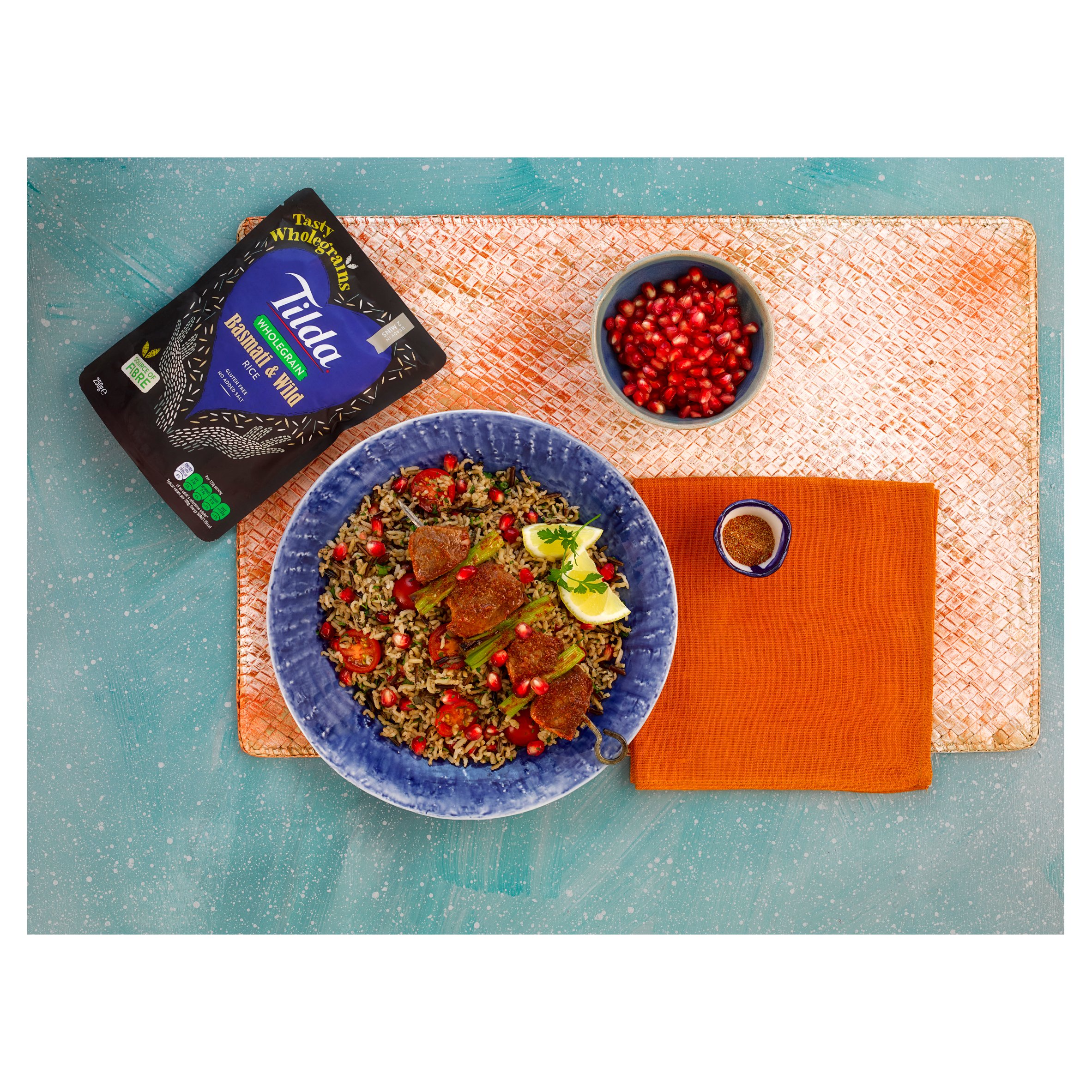 Tilda Wholegrain Basmati & Wild Rice 250g thumbnail 4