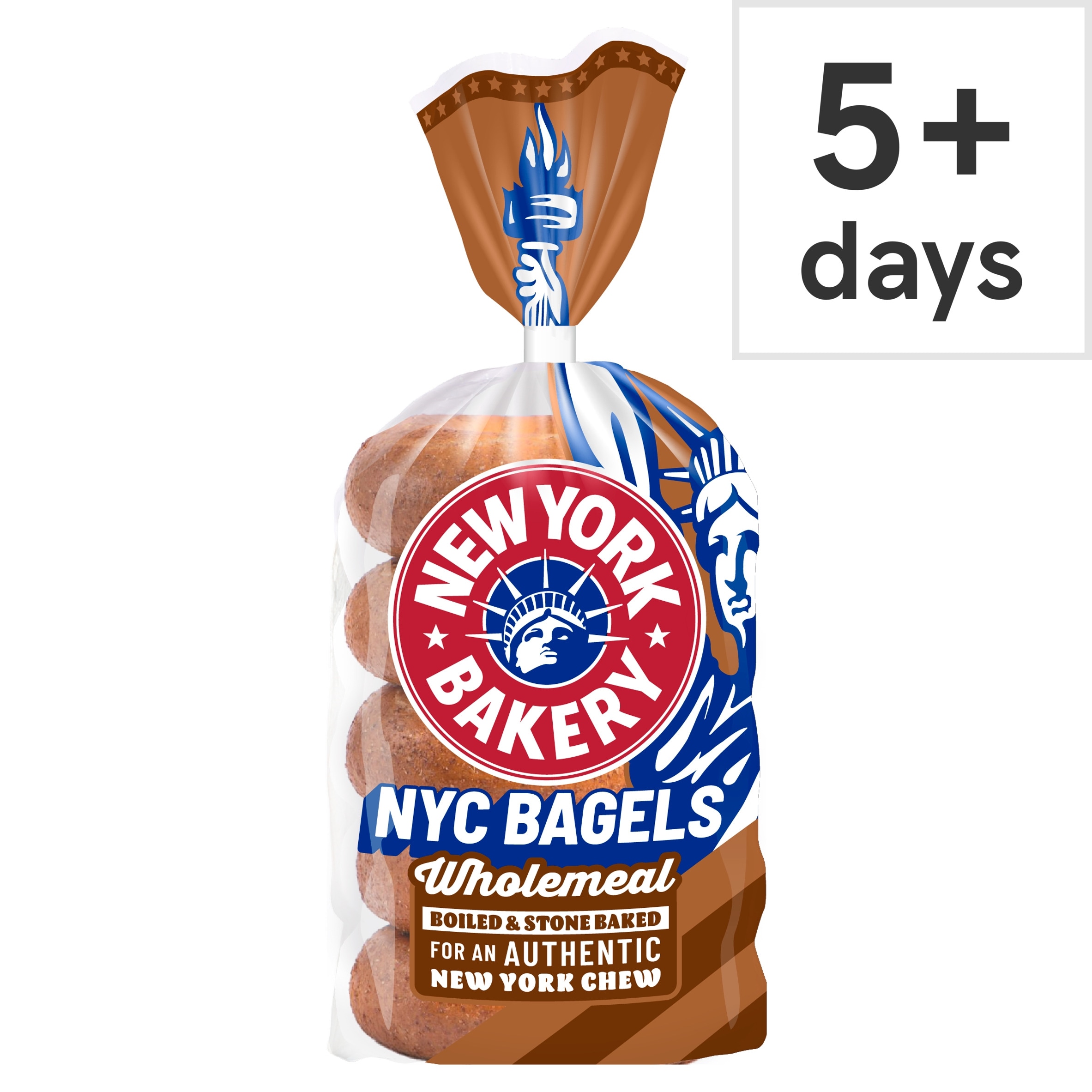 New York Bakery Co. Wholemeal Bagels