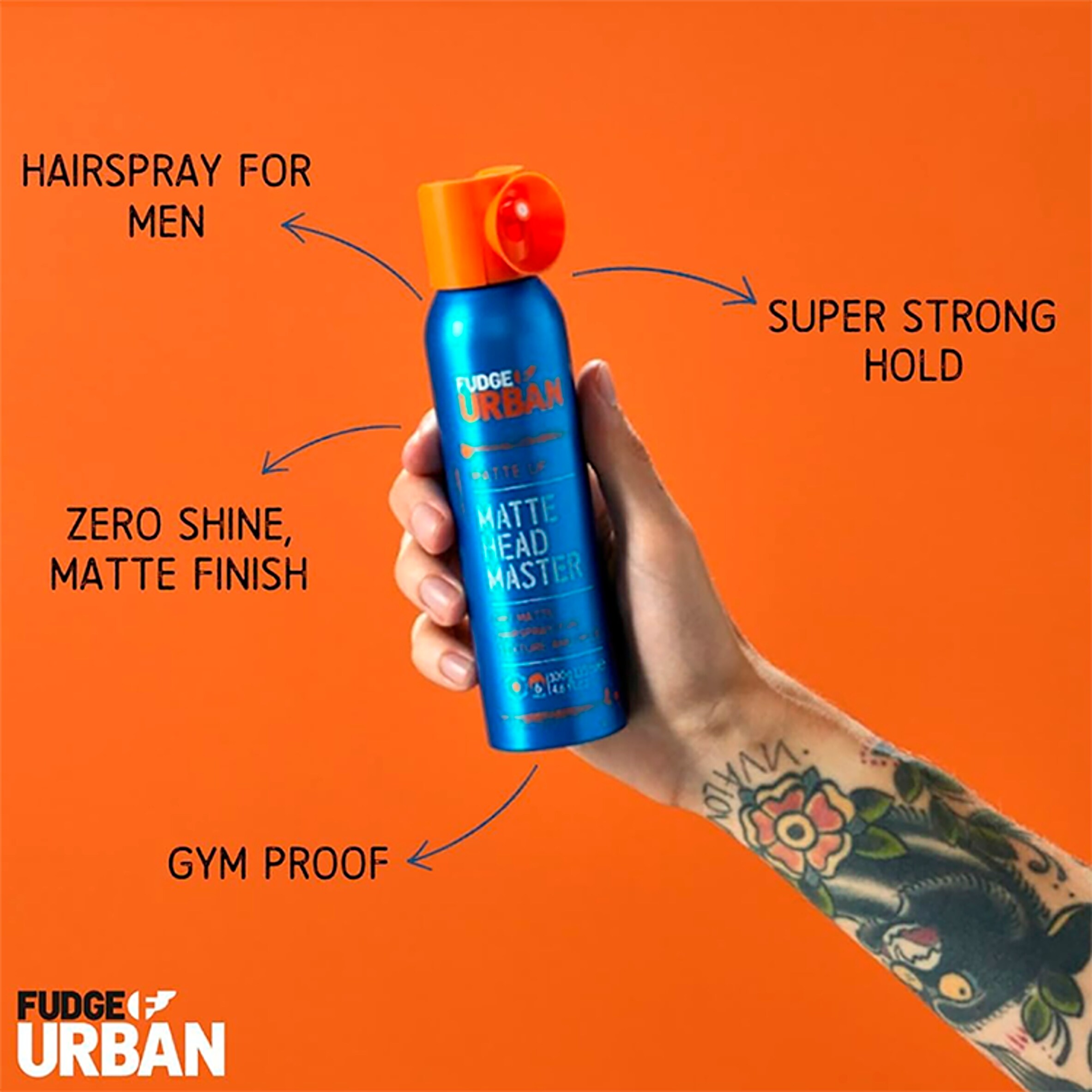 Fudge Urban Matte Headmaster 135Ml thumbnail 2