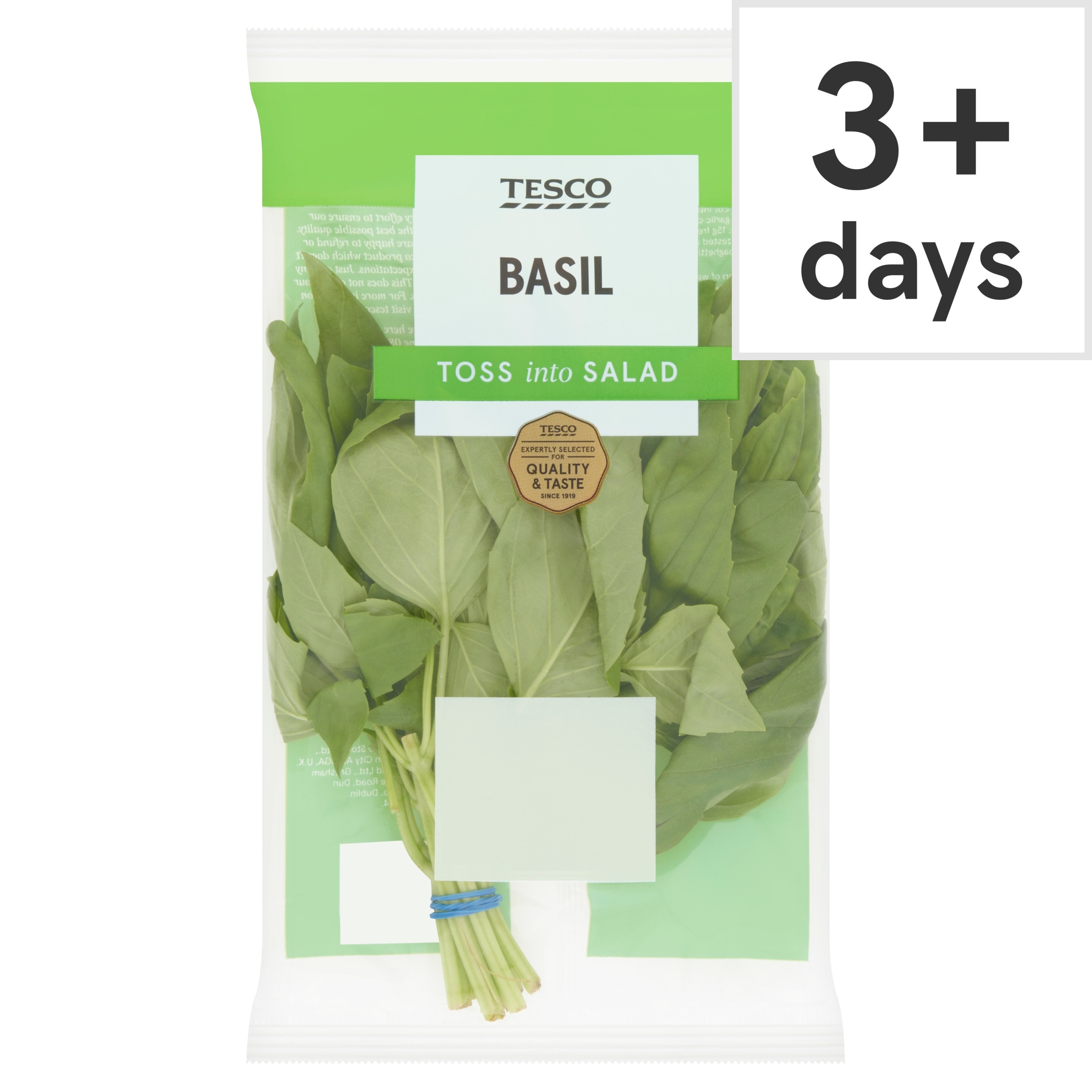 Tesco Cut Basil 30G