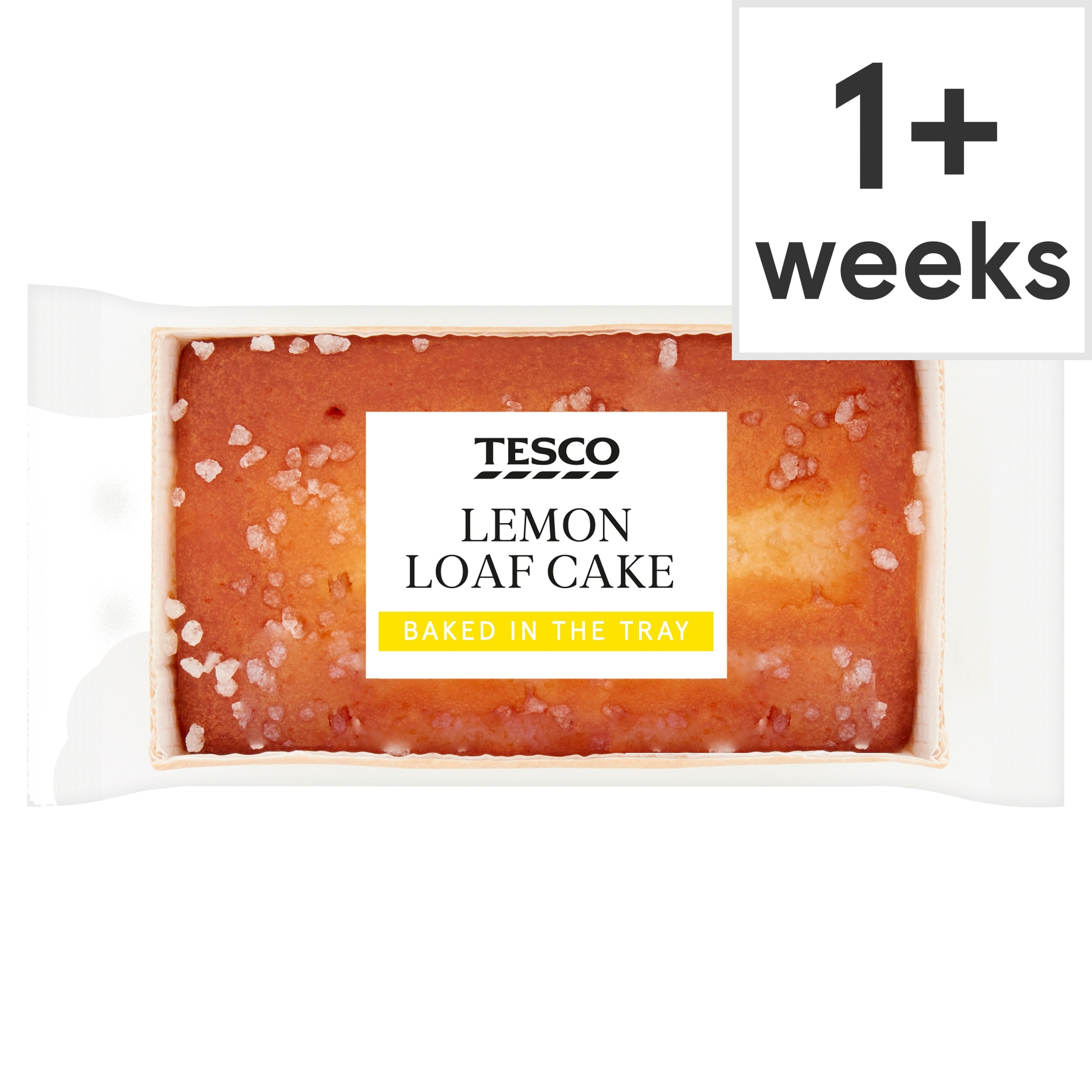 Tesco Lemon Loaf Cake Baked in the Tray