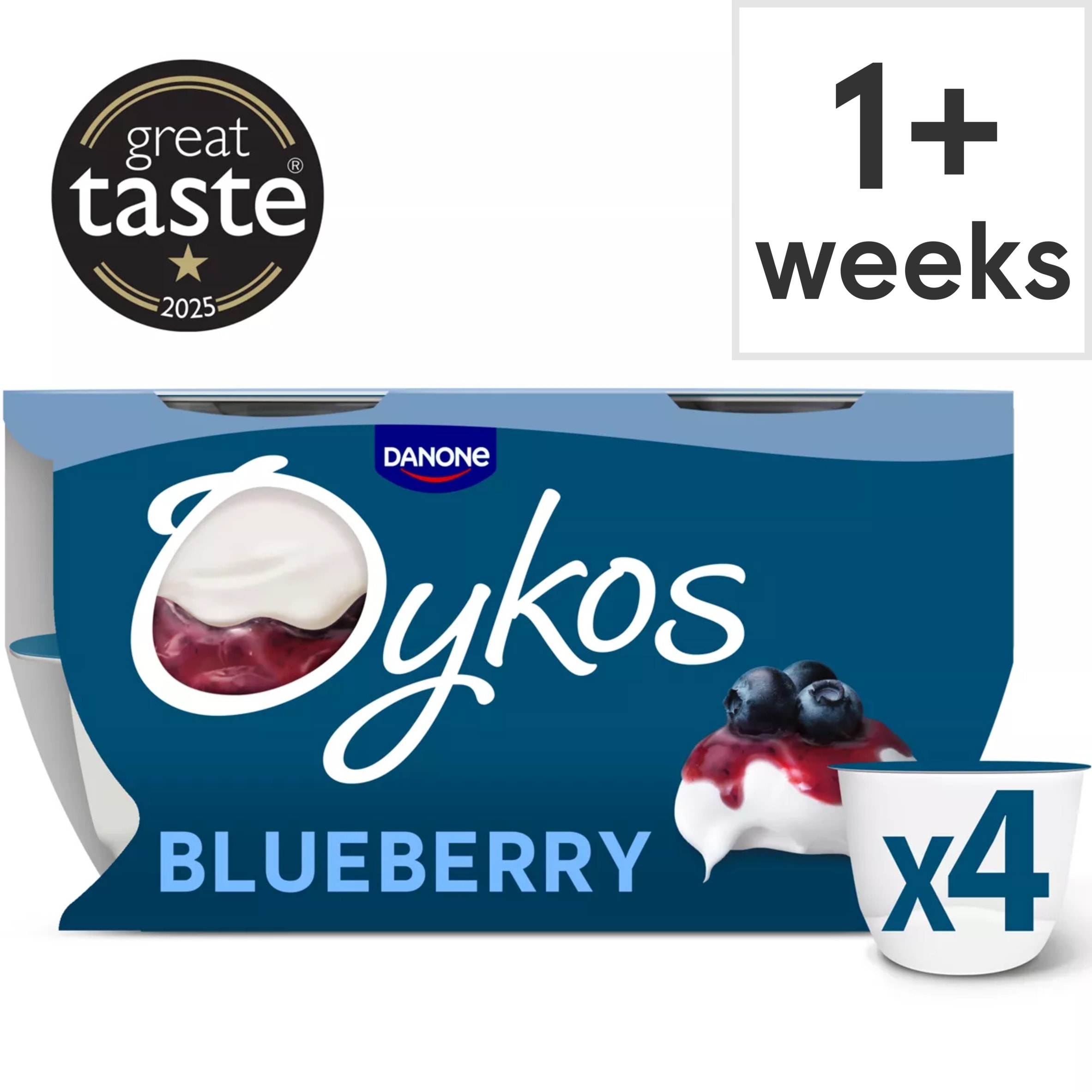 Oykos Blueberry Luxury Greek Style Yoghurt Dessert