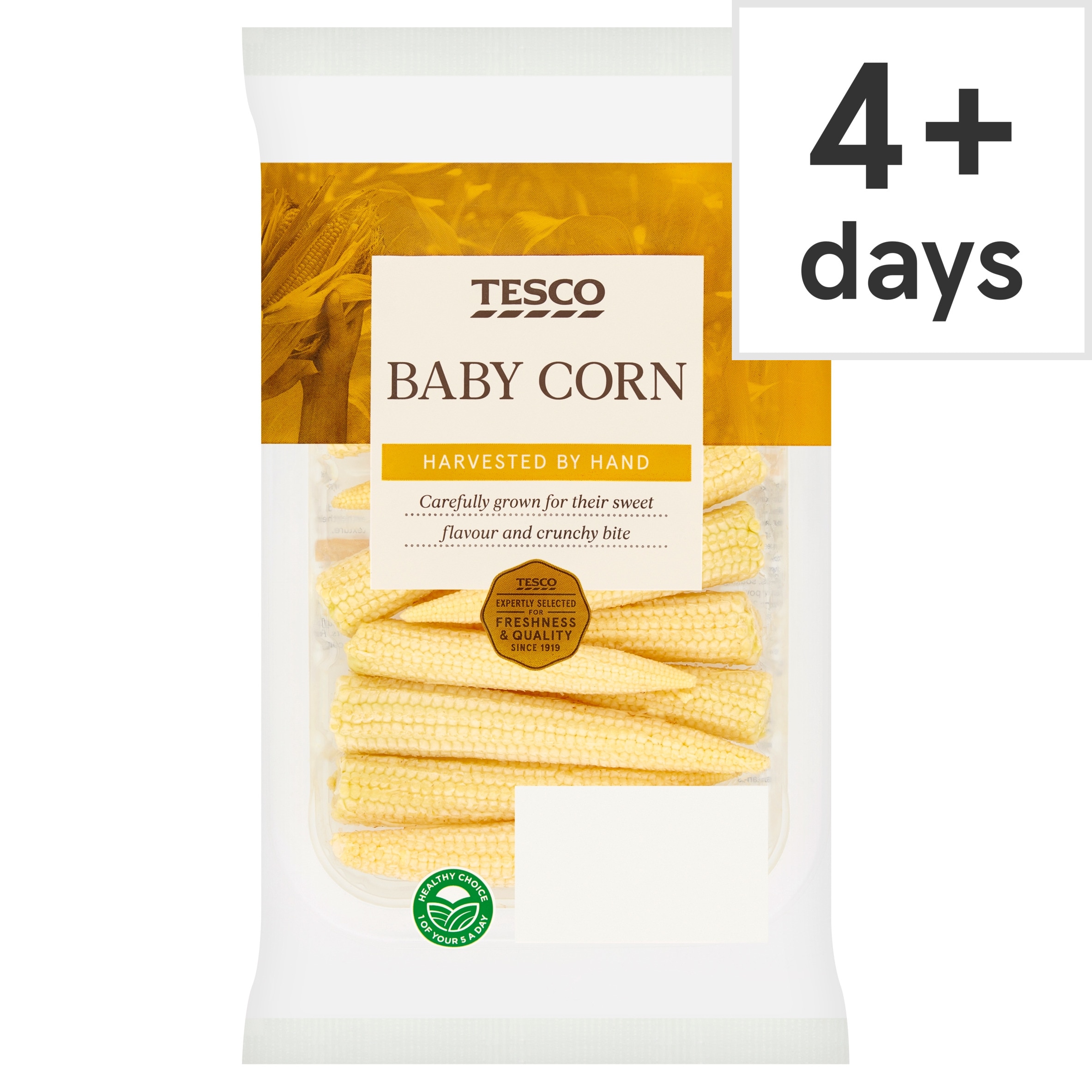 Tesco Baby Corn 130G